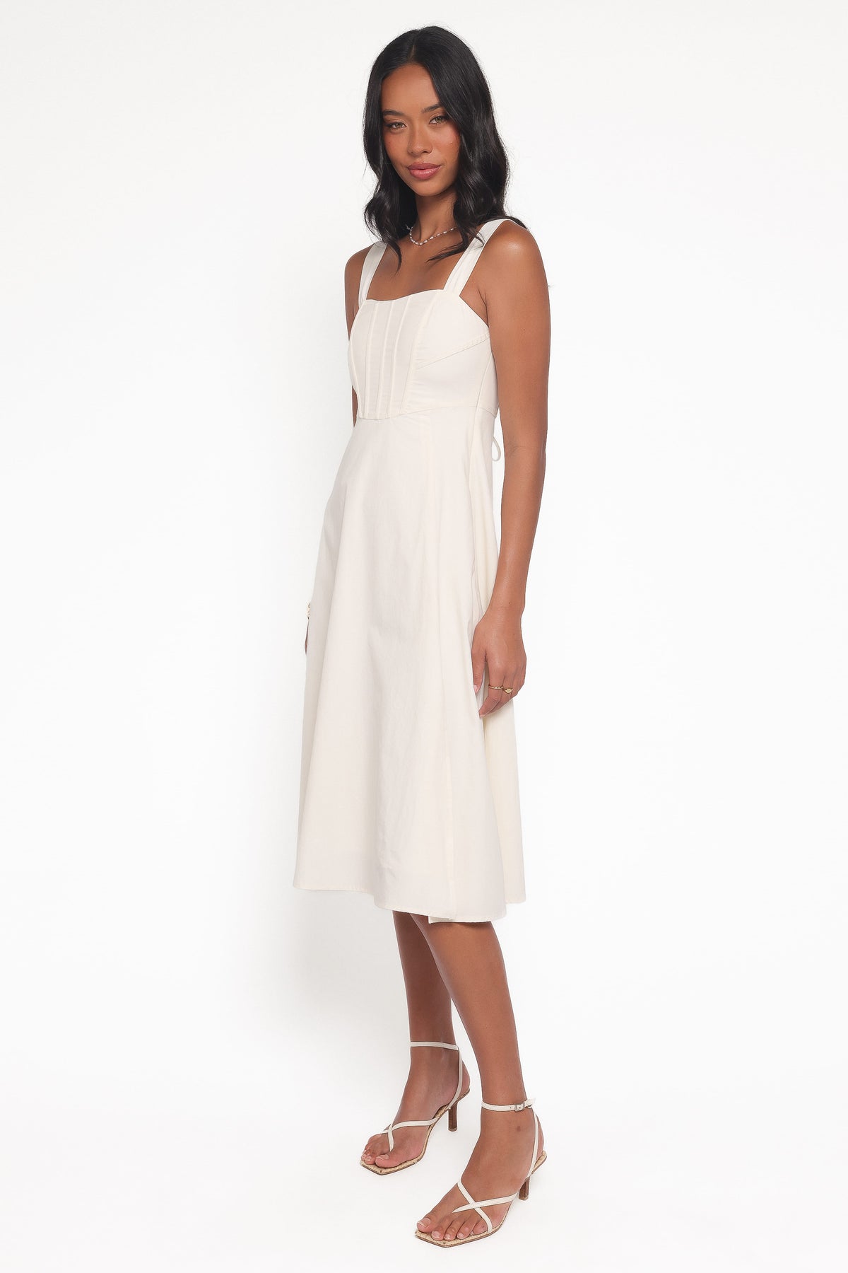 Cosima Midi Dress - Cream