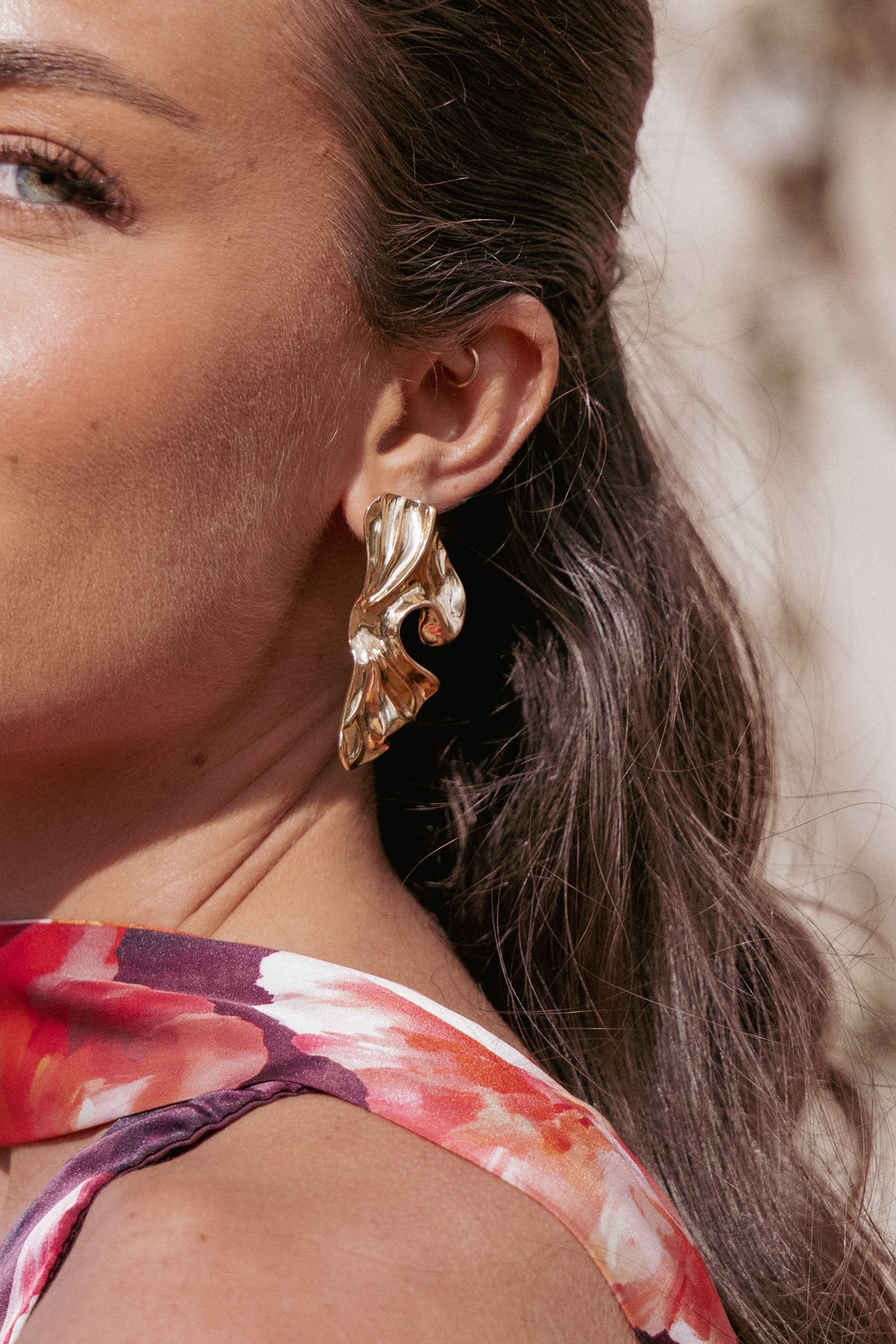 Lillian Earrings - Gold