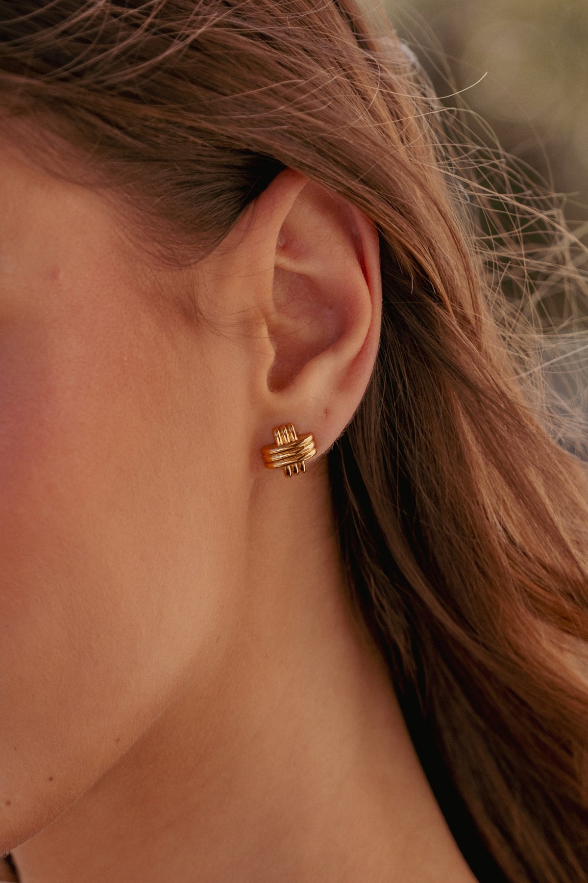 Lorna Earrings - Gold