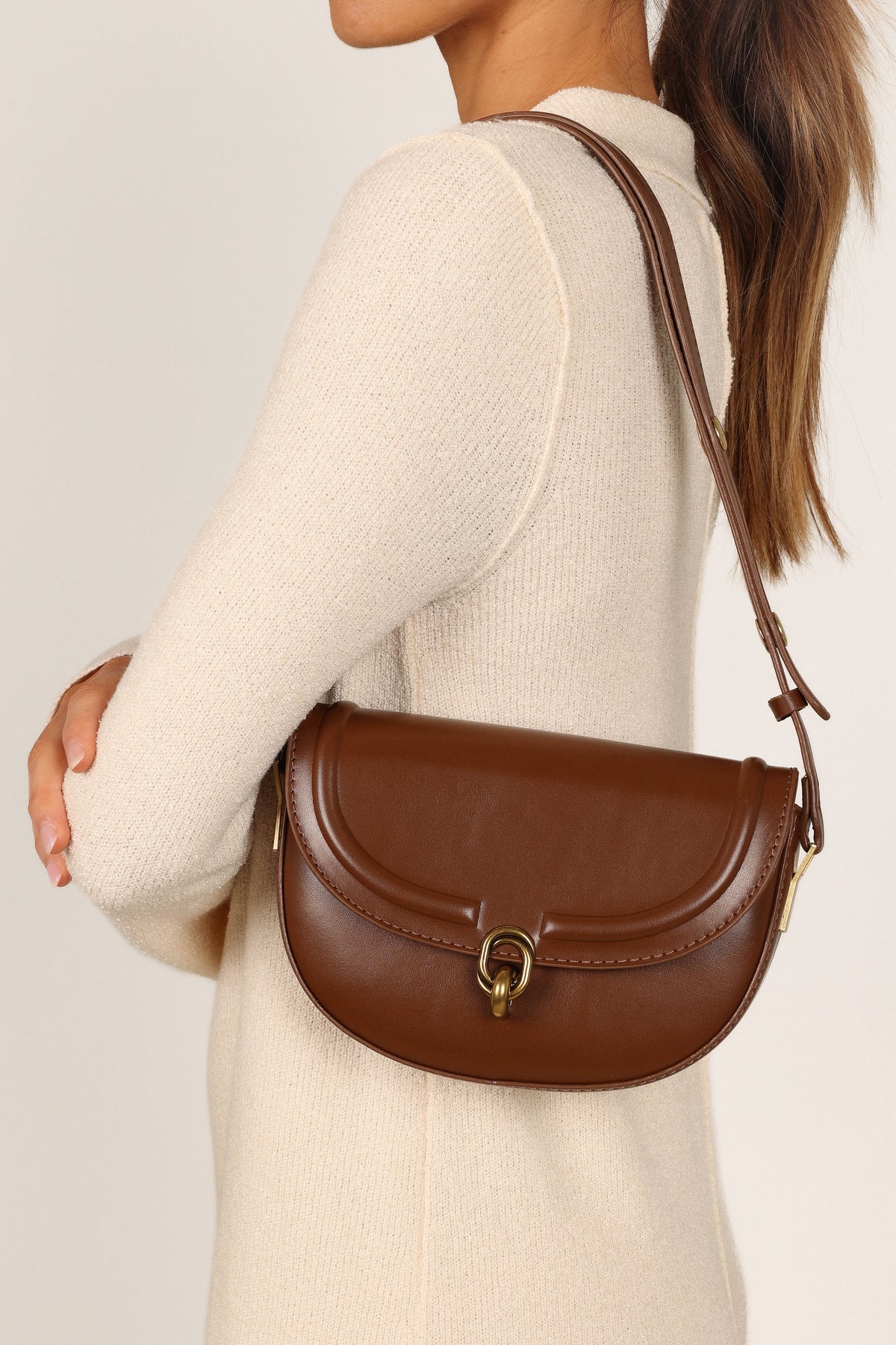 Veronica Crossbody Bag - Tan