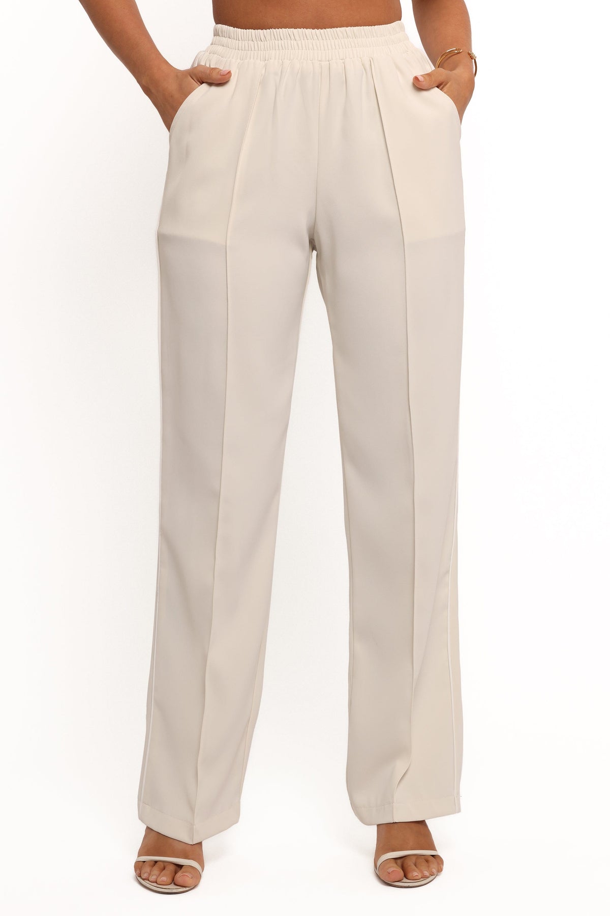 Roben Pants - White Cream