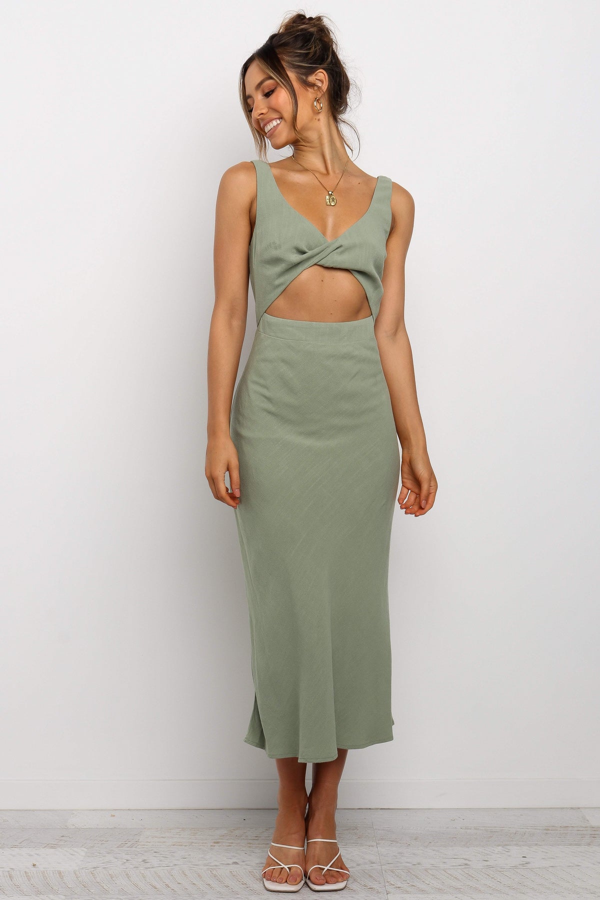 Apollo Dress - Olive
