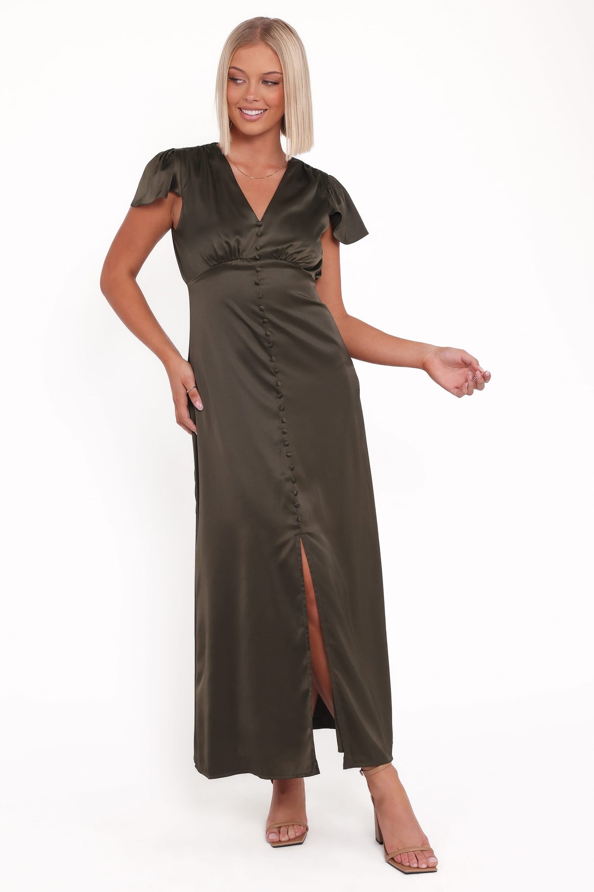 Dean Maxi Dress - Olive