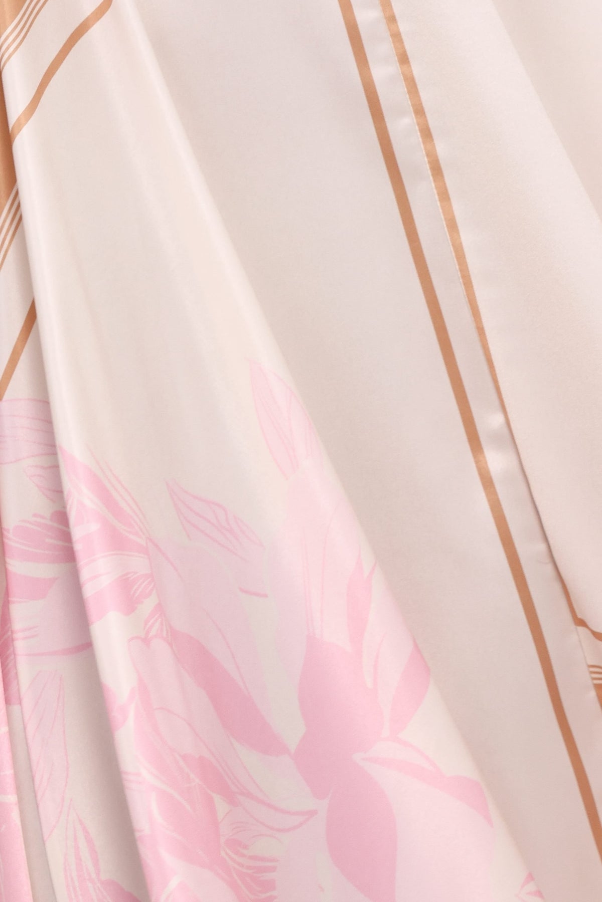 Elanor Maxi Dress - Pink Print