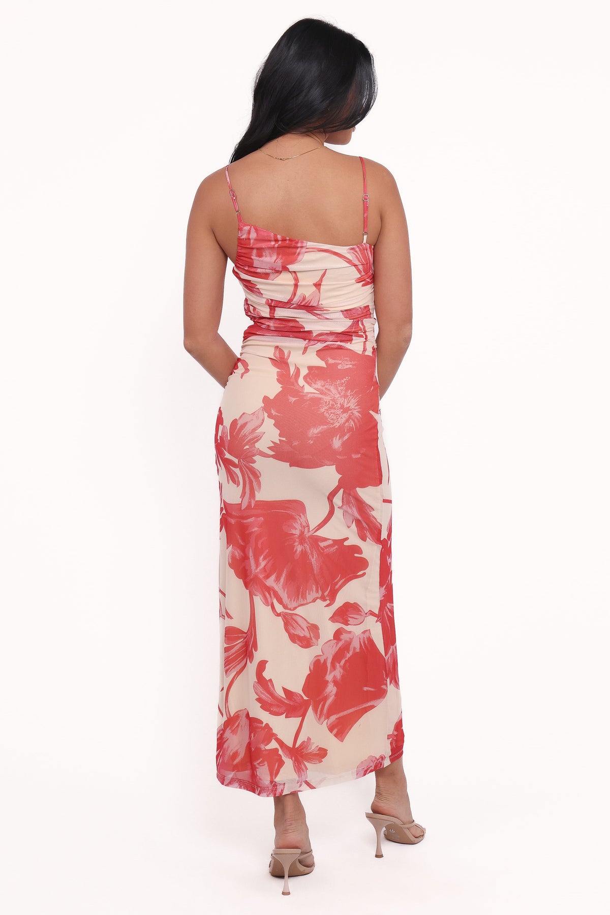 Jasmine Maxi Dress - Red Floral