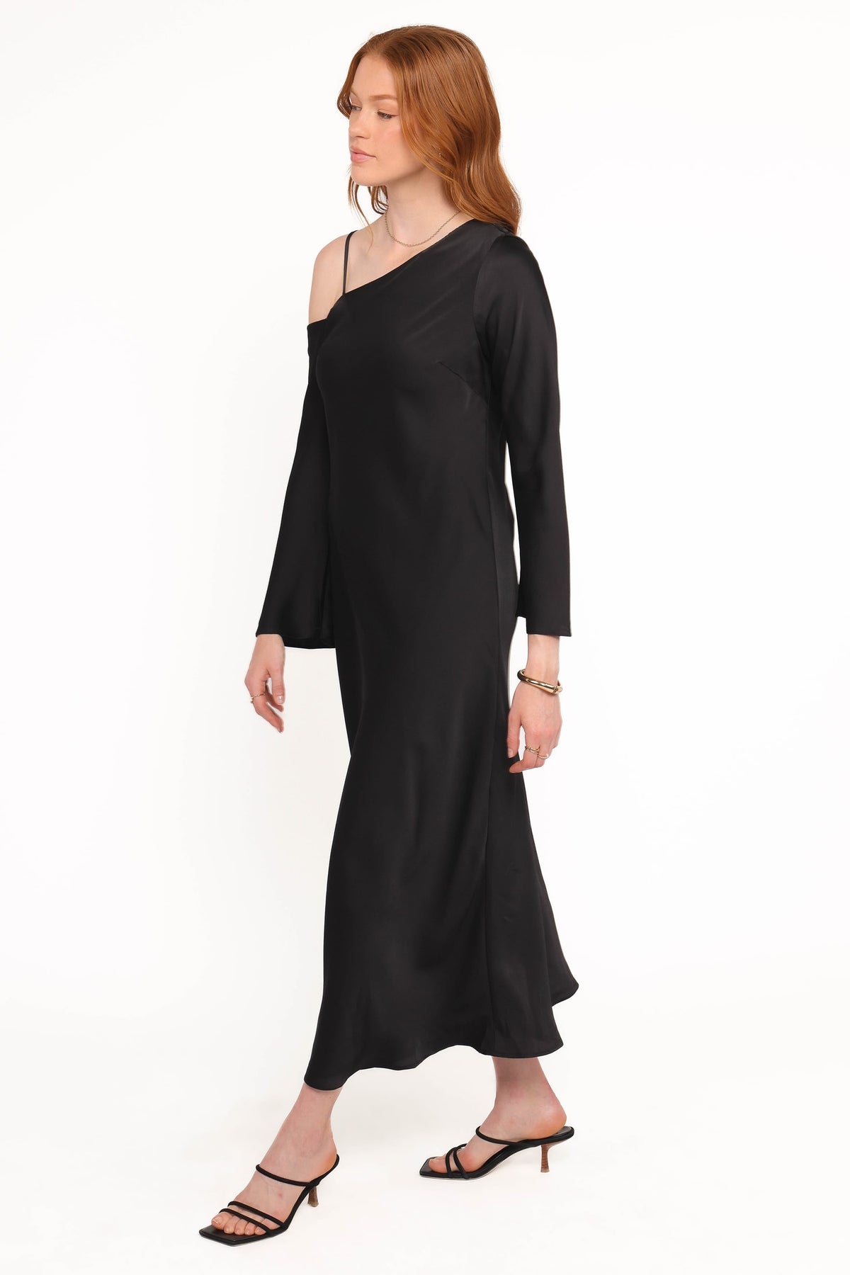Lindra Maxi Dress - Black