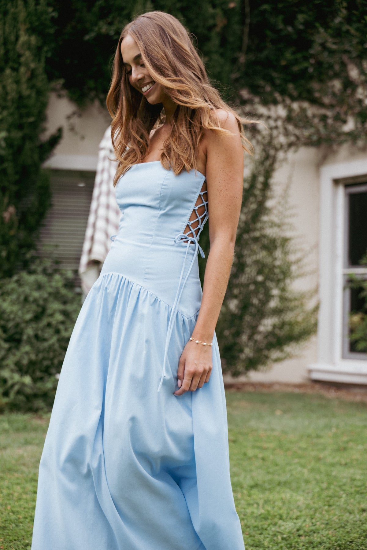 Maude Maxi Dress - Blue