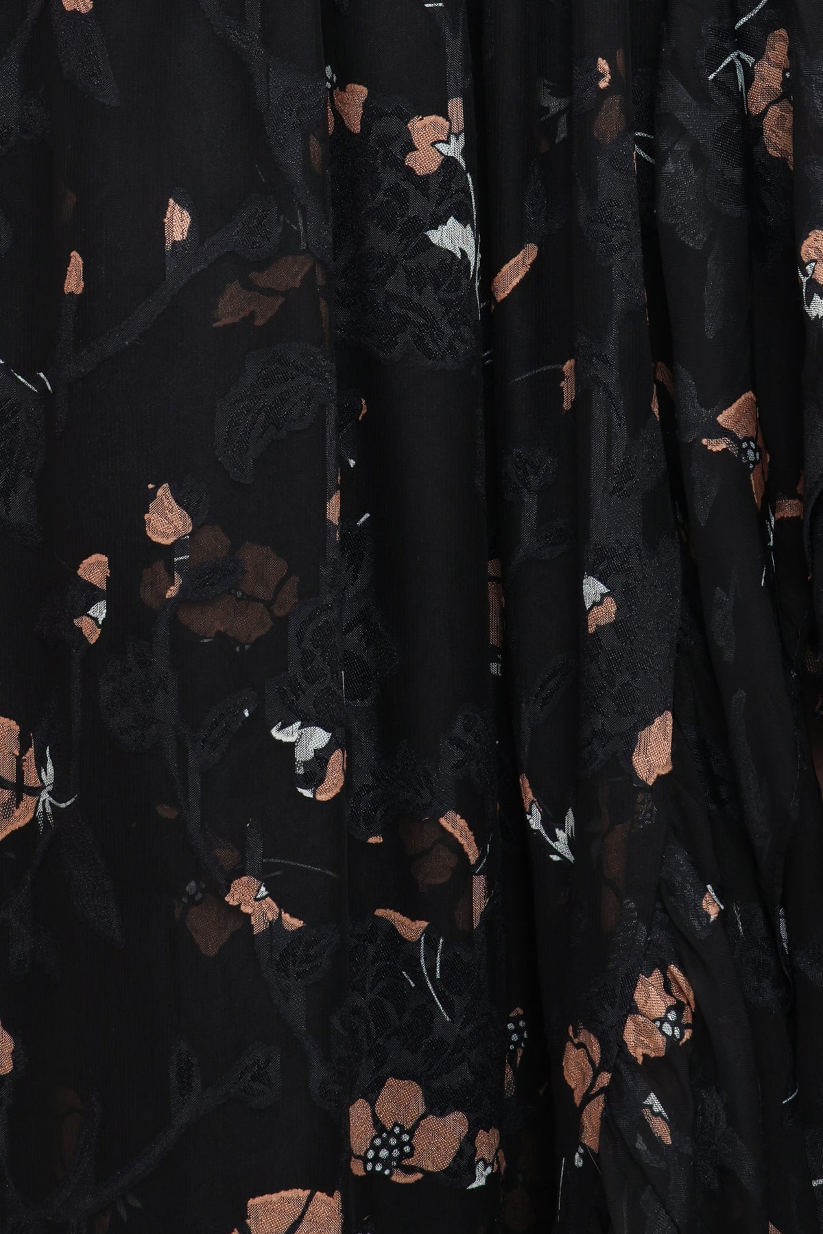 Orielle Maxi Dress - Black/Beige Floral