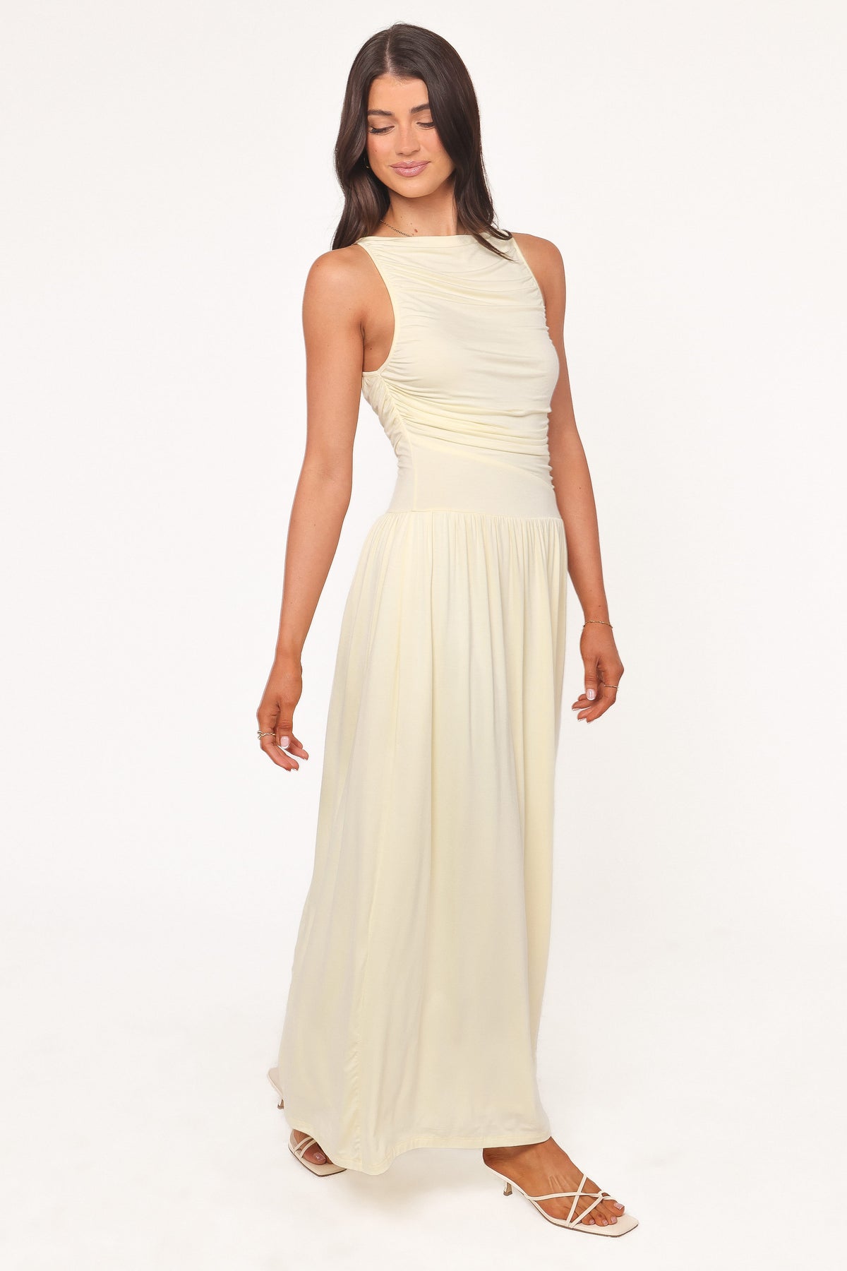 Shirley Maxi Dress - Butter Yellow