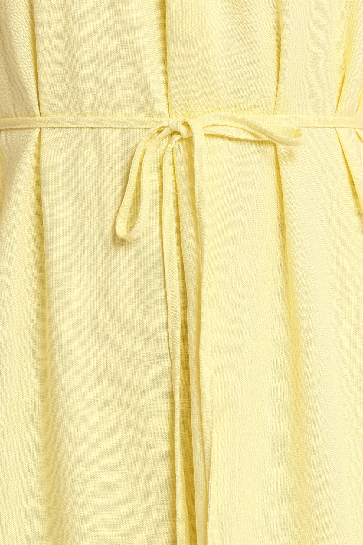 View Halterneck Maxi Dress - Lemon
