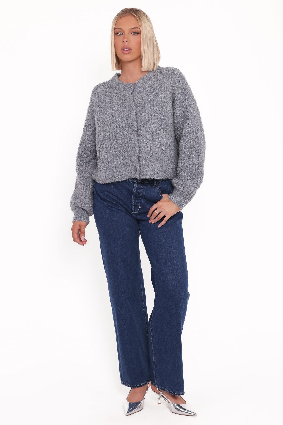 Albertine Cardigan - Grey