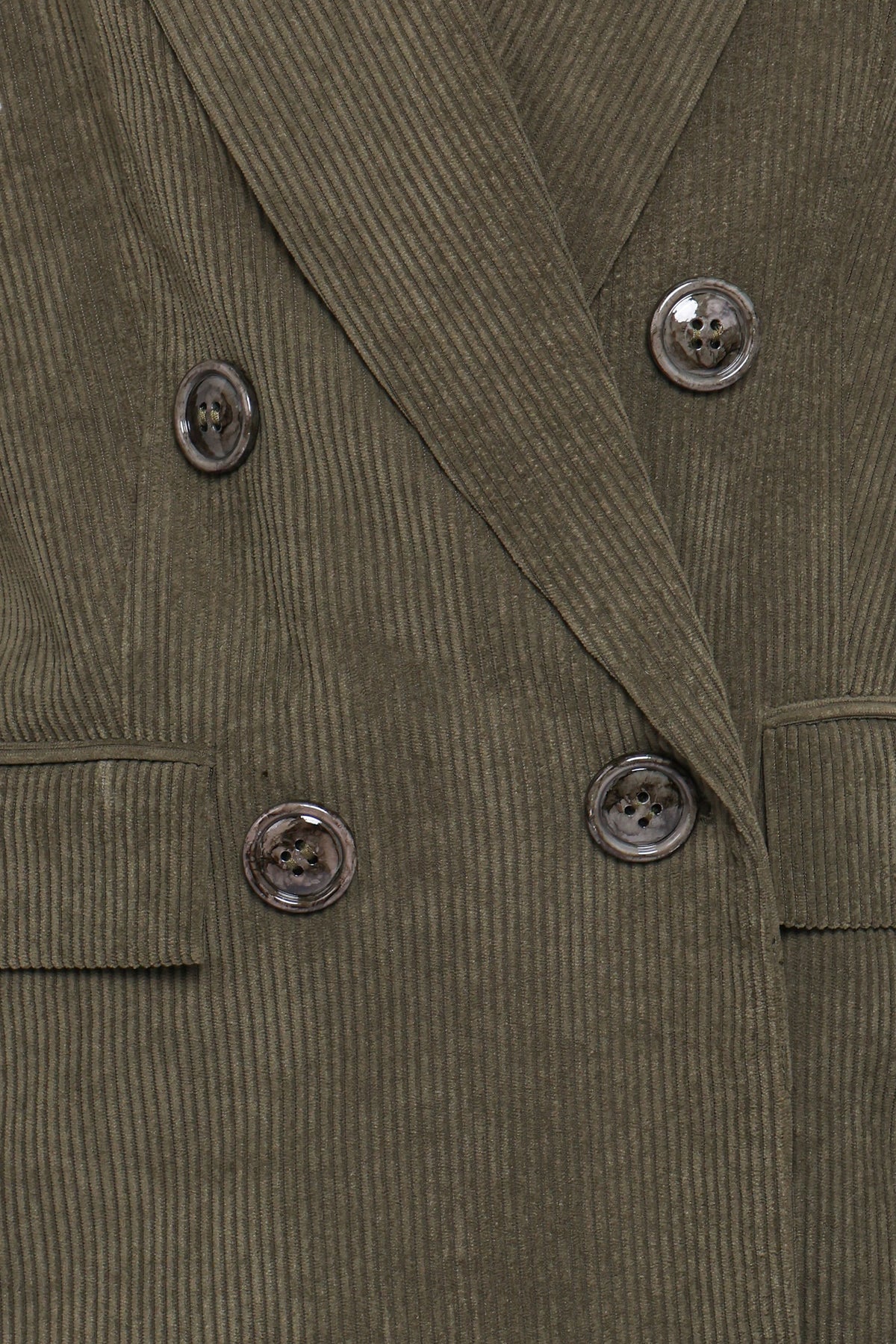 Madi Corduroy Blazer - Olive