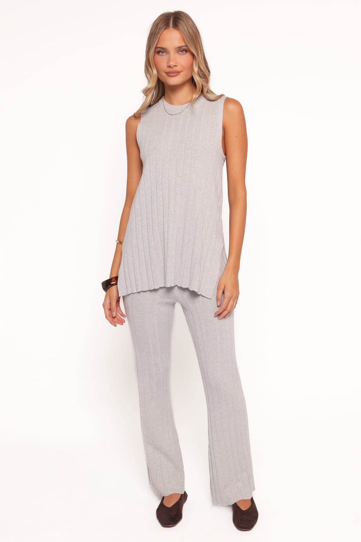 Silvie Knitted Set - Grey