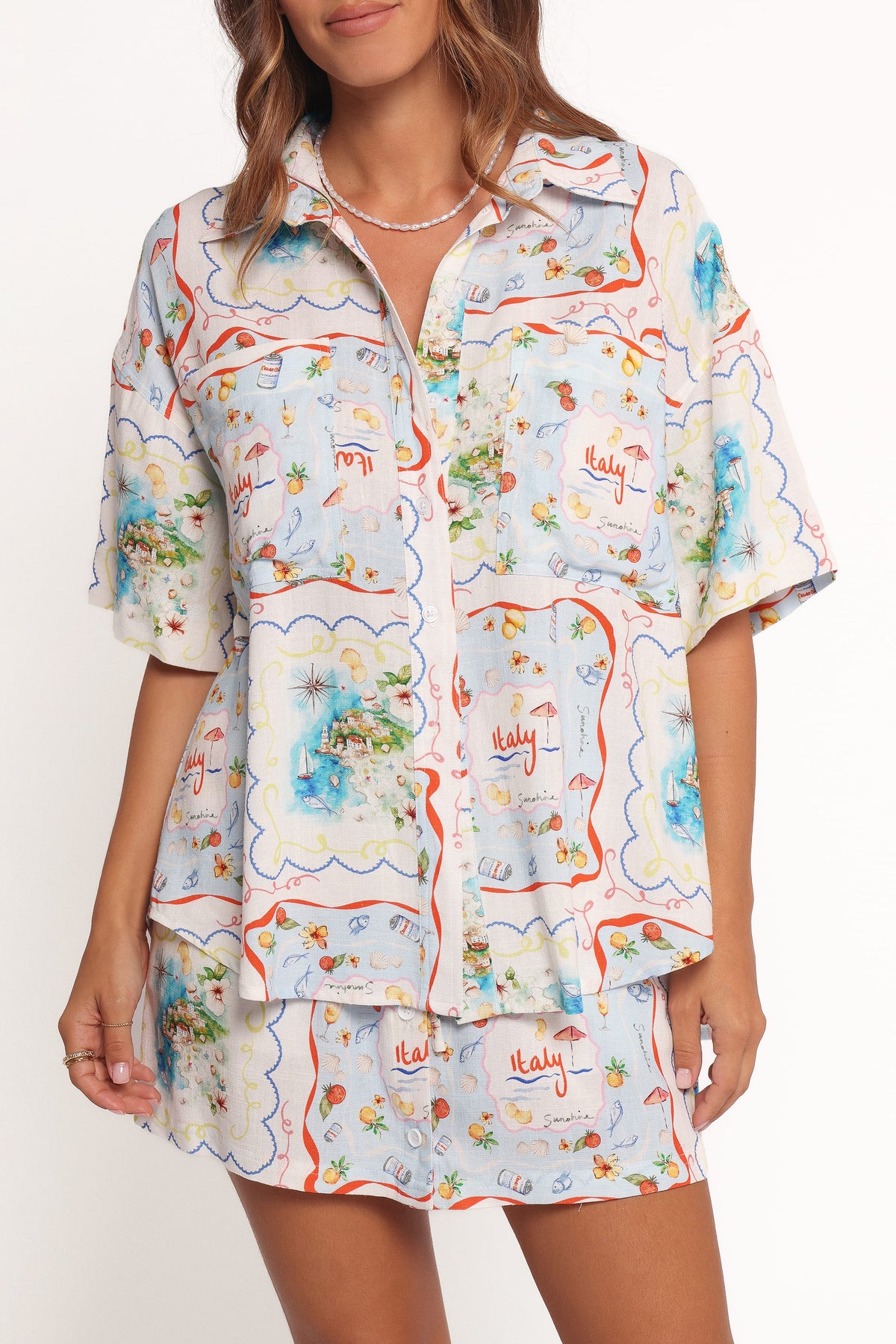 Abella Short Sleeve Shirt - Lucia