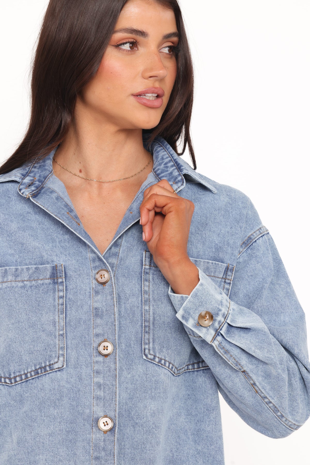 Anicia Denim Shirt - Light