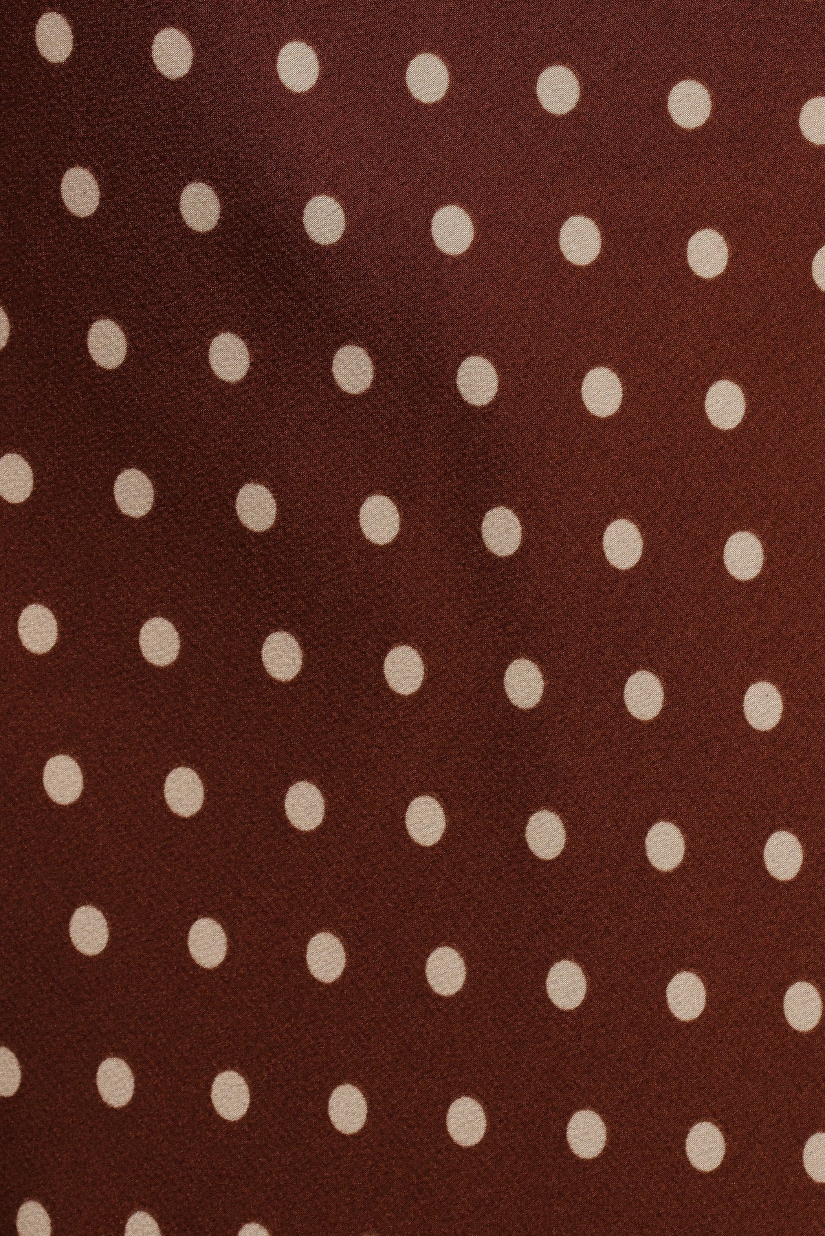Kelso Top - Brown Polka Dot