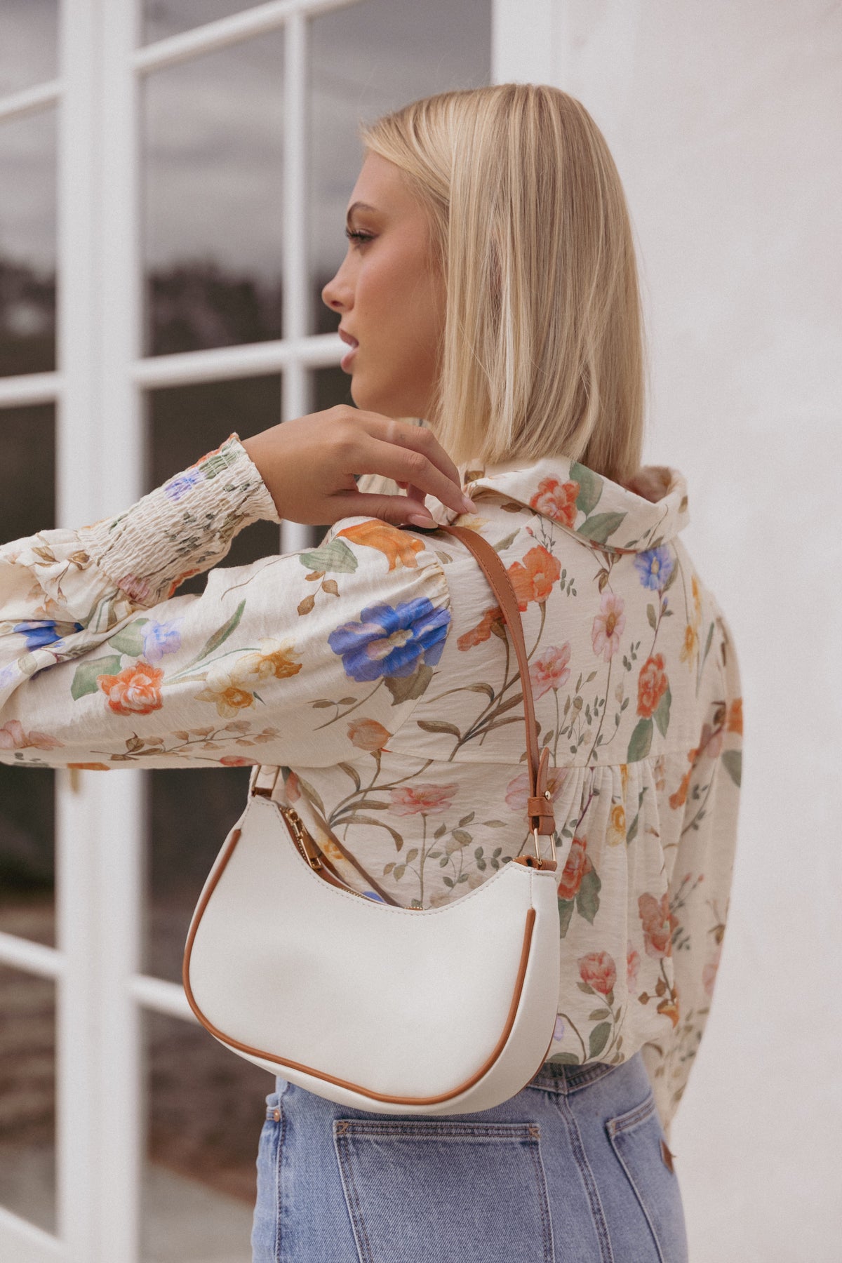 Alessandra Handbag - White