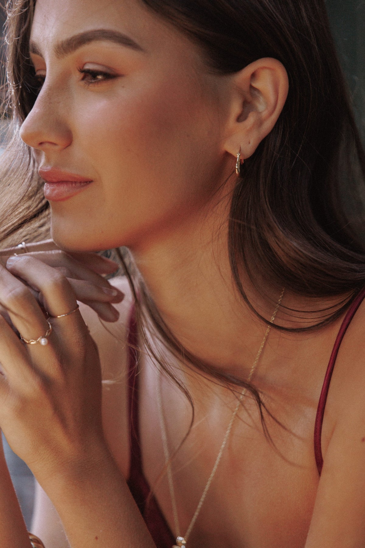 Carissa Earrings - Gold