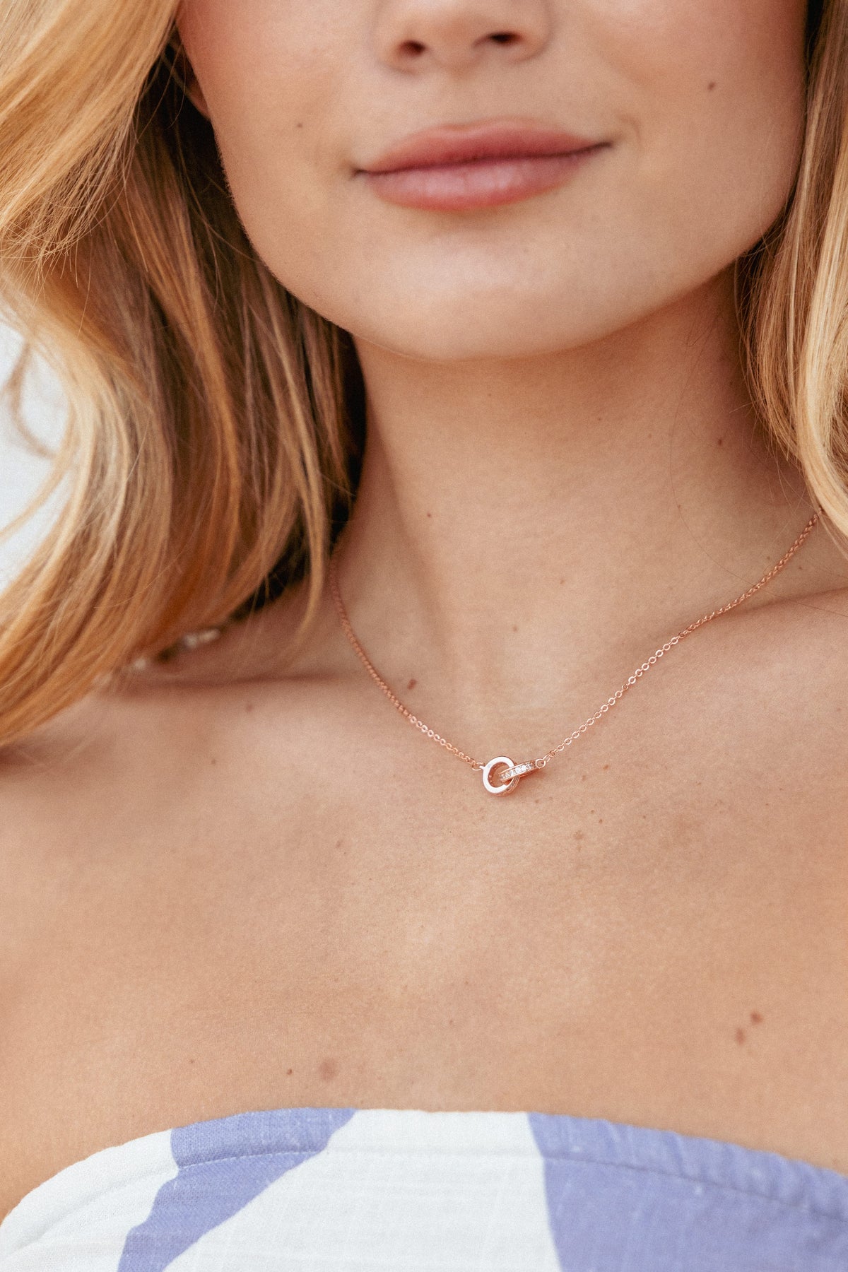 Flavia Necklace - Rose Gold