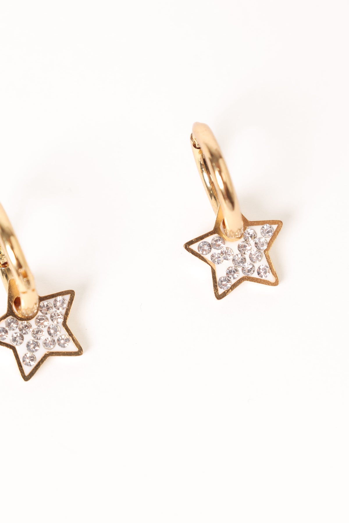 Hayden Star Earrings - Gold