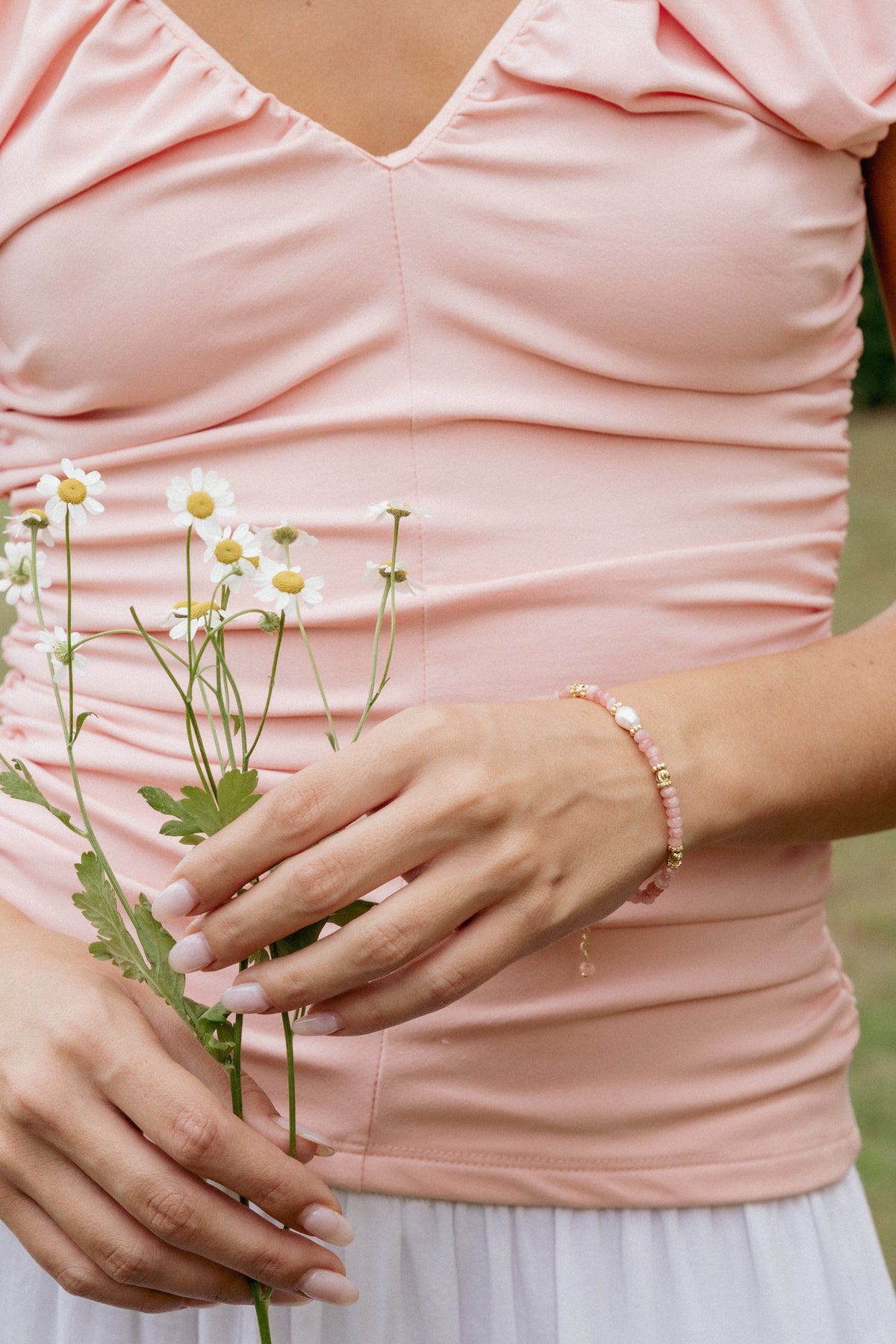 Jacqueline Bracelet - Pink