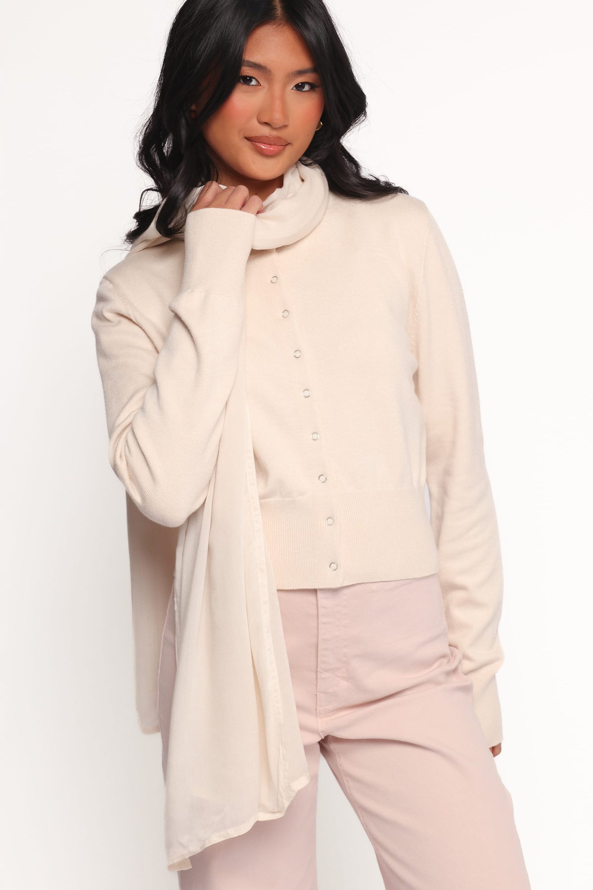 Nerys Scarf - Cream