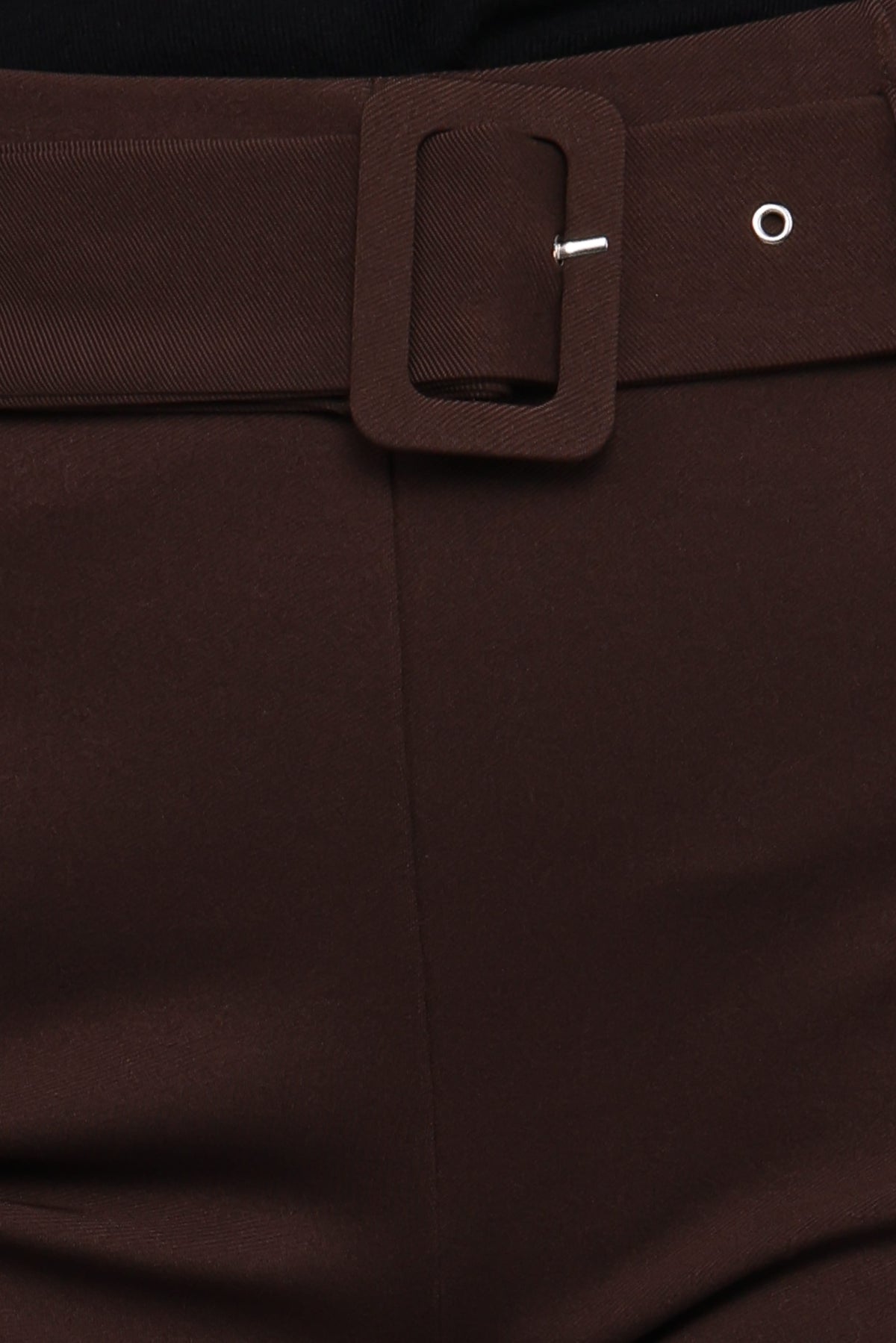 Benton Belted Pant - Brown