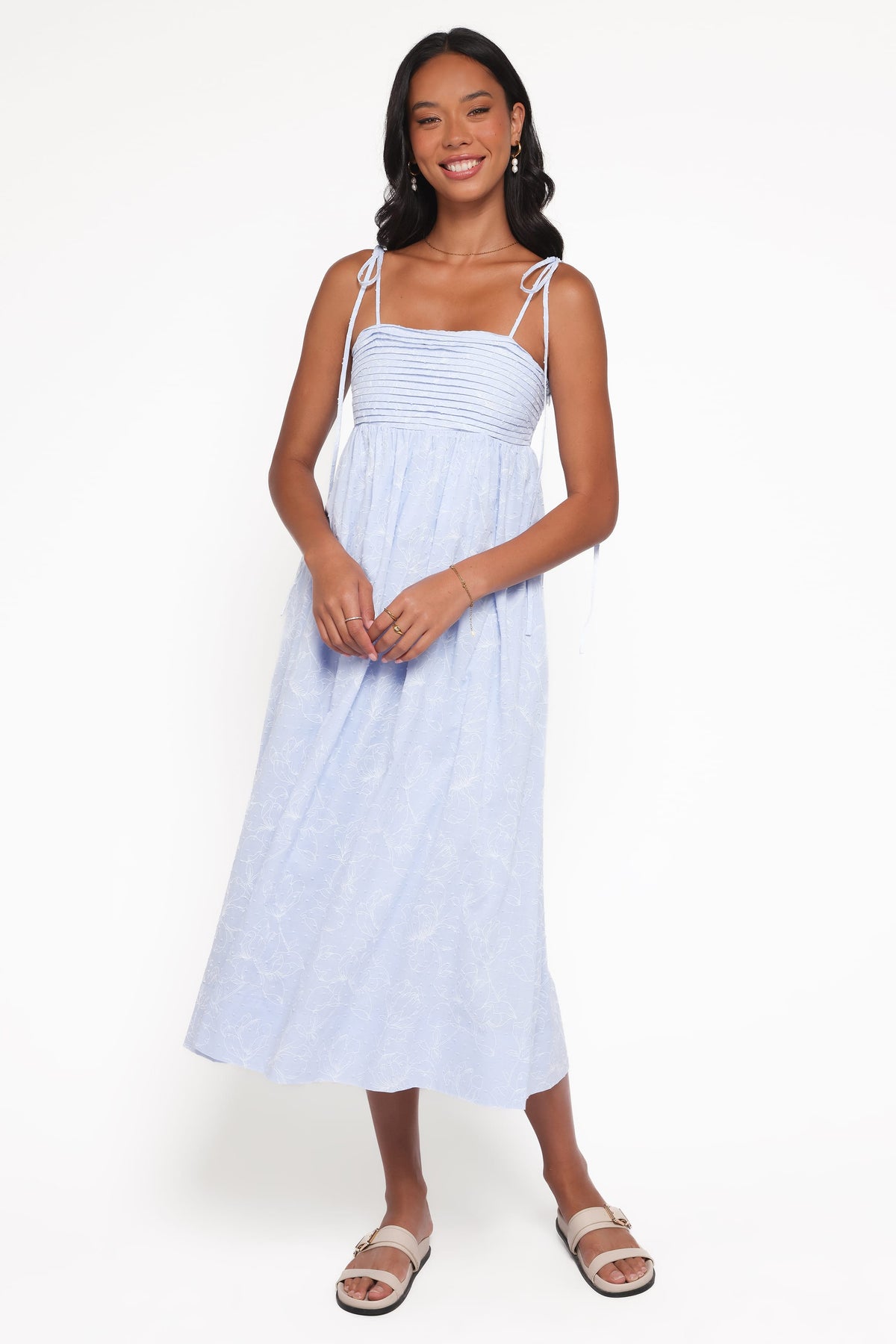 Ashtyn Maxi Dress - Cornflower Blue