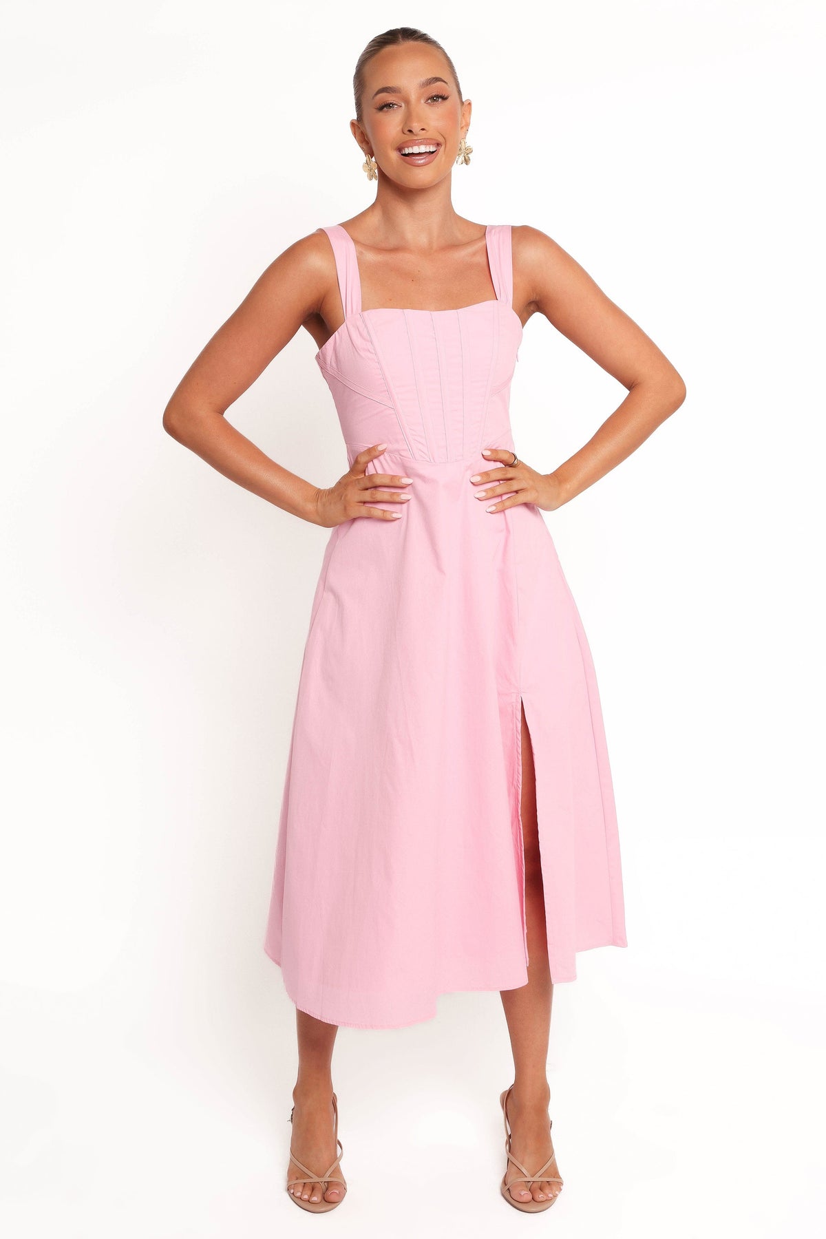 Cosima Midi Dress - Pink