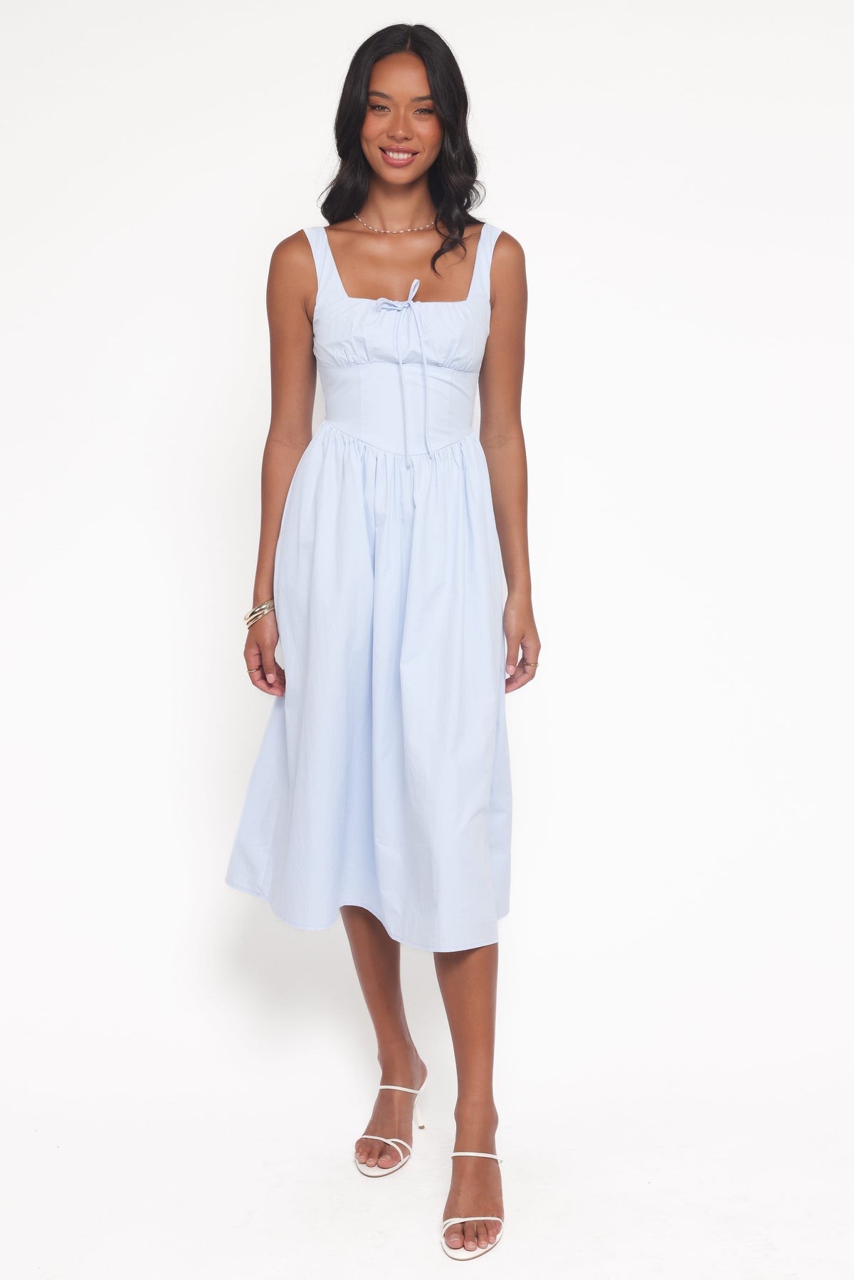 Kinslee Midi Dress - Blue