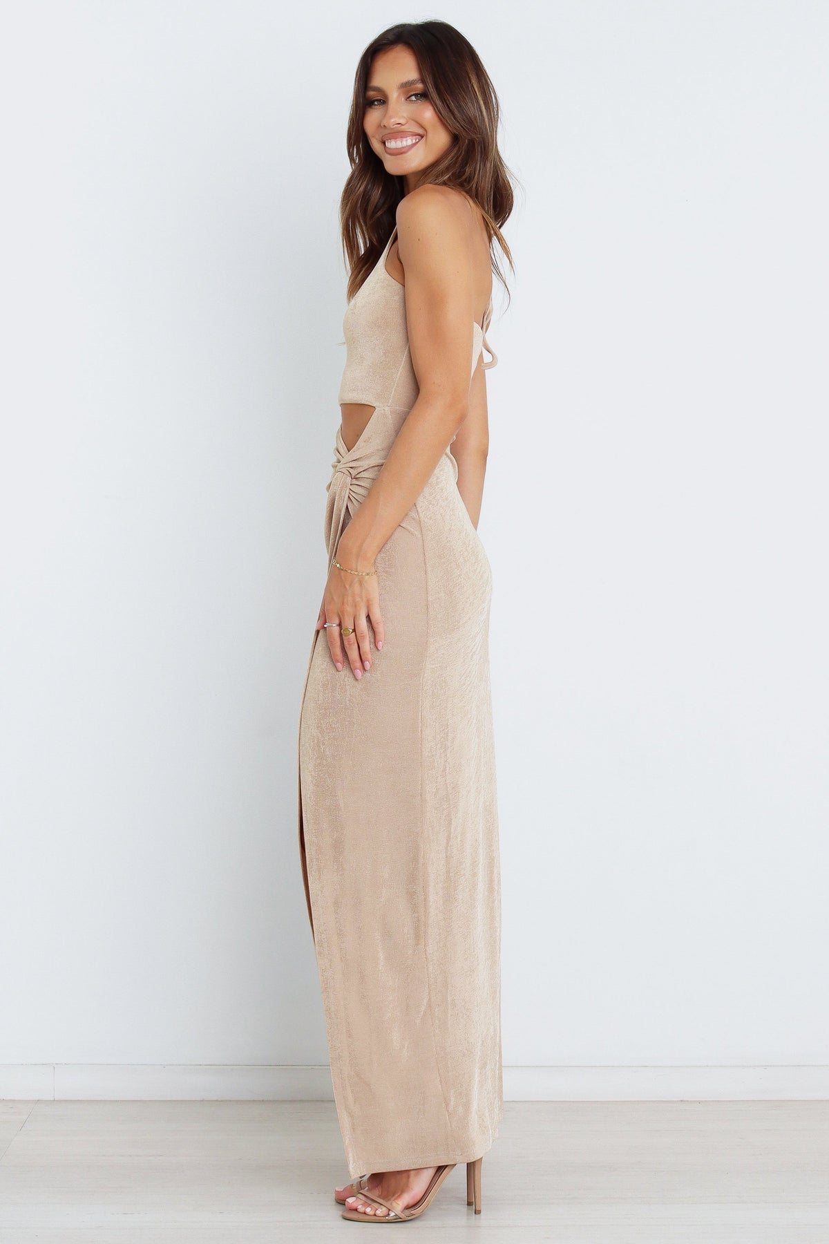 Scarlette Dress - Gold