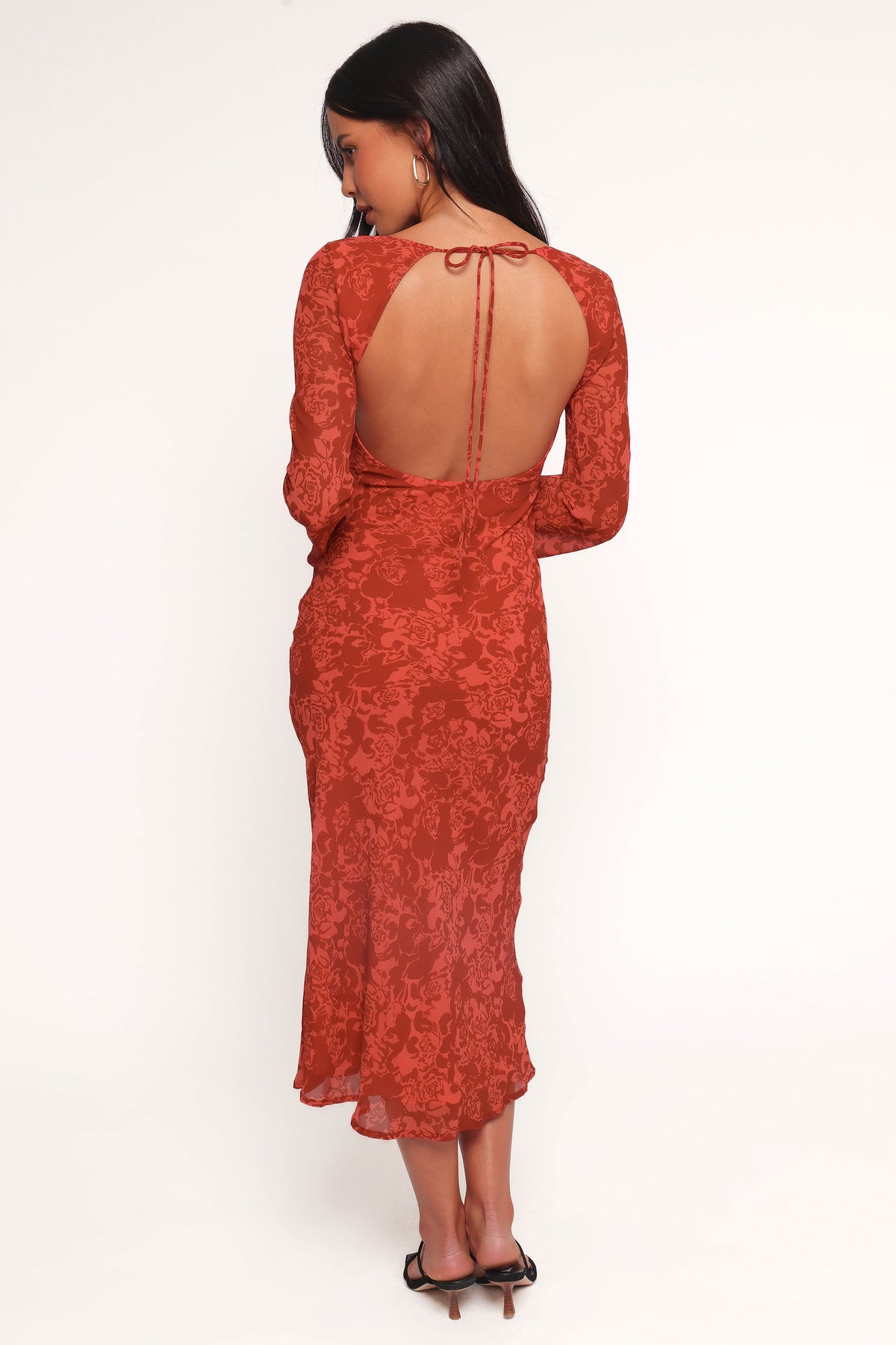 Talitha Maxi Dress - Red Roses