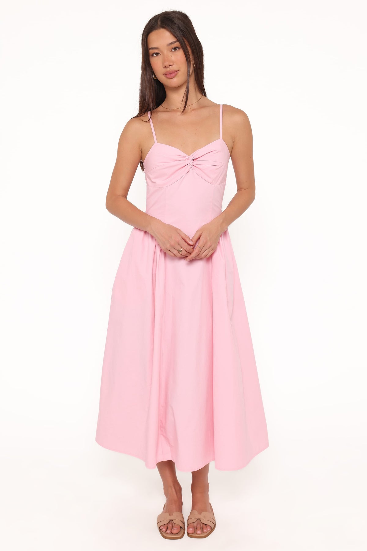 Venice Midi Dress - Pink