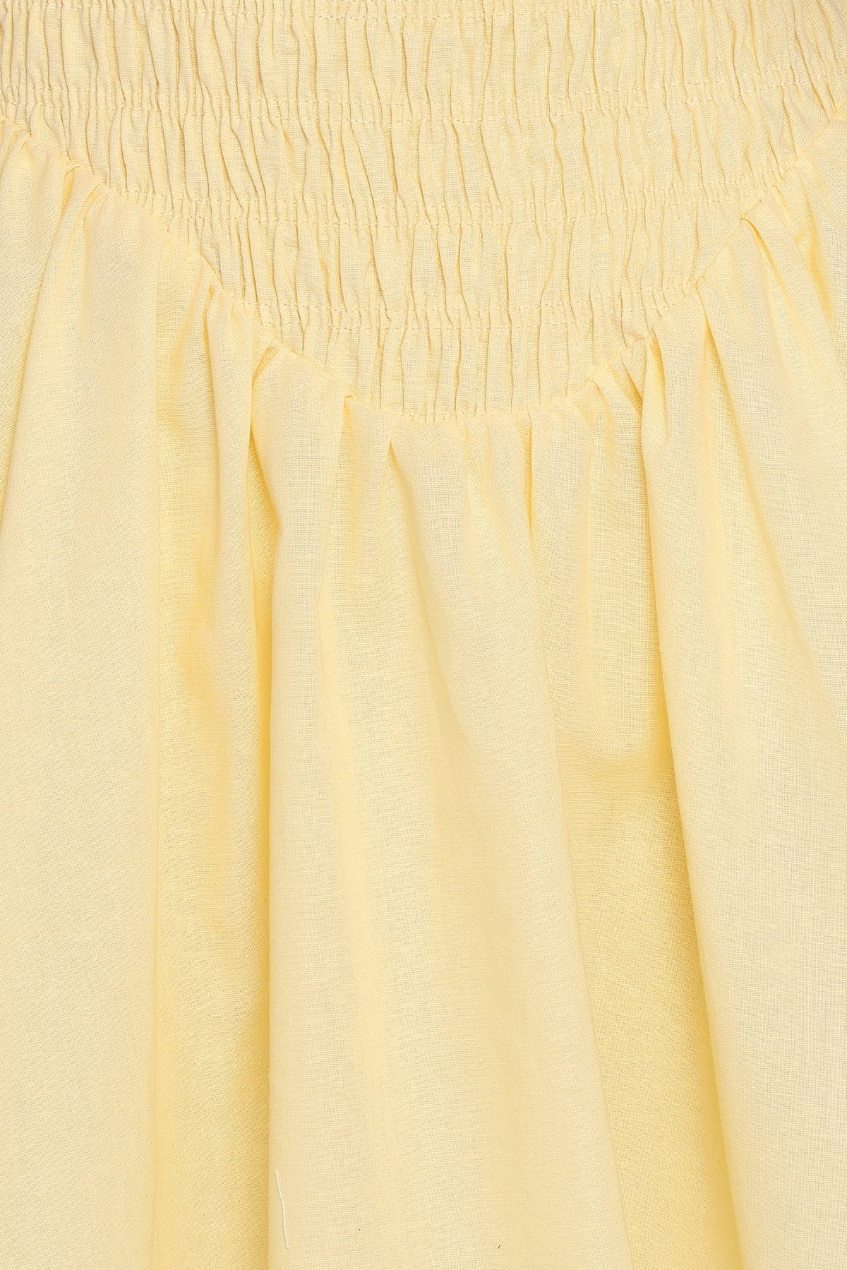 Ziva Mini Dress - Yellow