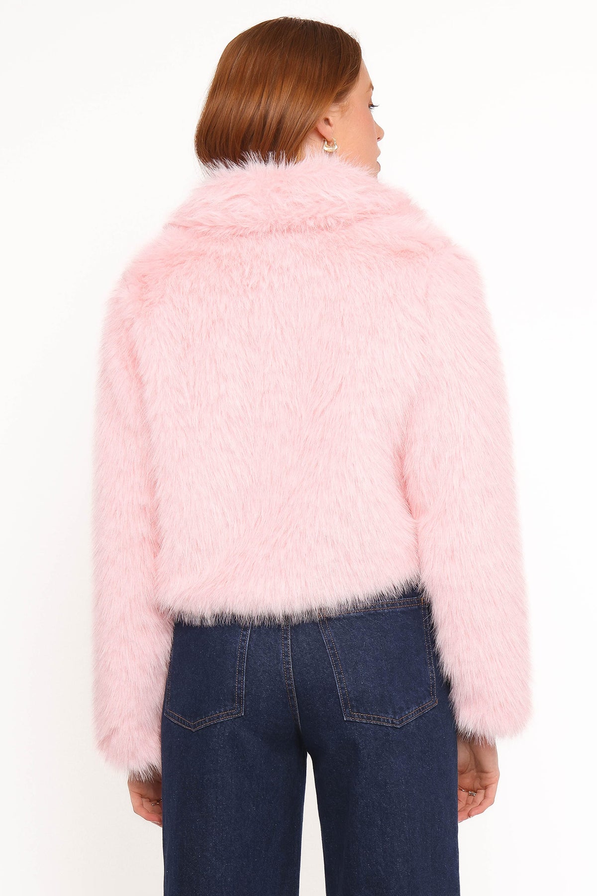 Bobbi Faux Fur Jacket - Pink