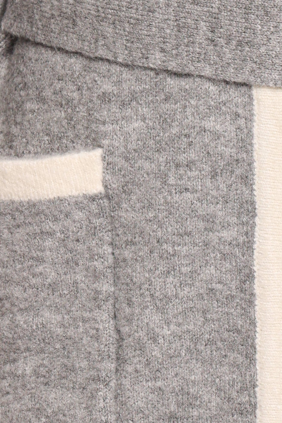 Maloney Tie Front Coatigan - Grey