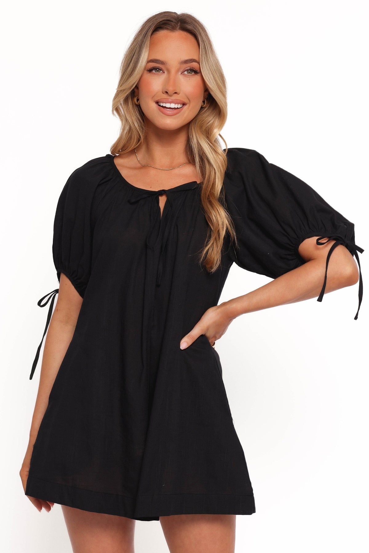 Carina Romper - Black