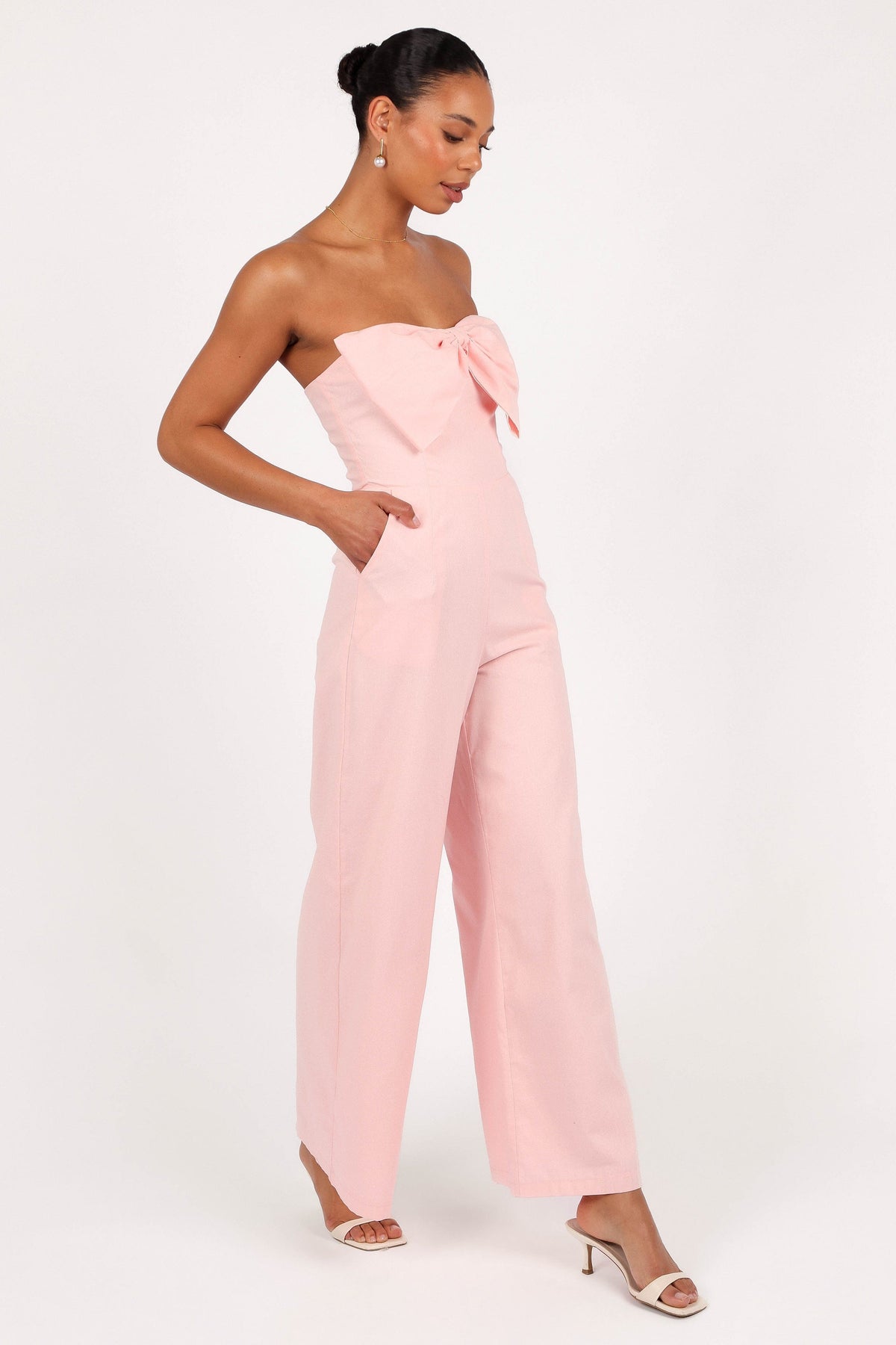 Poppy Jumpsuit - Petal Pink