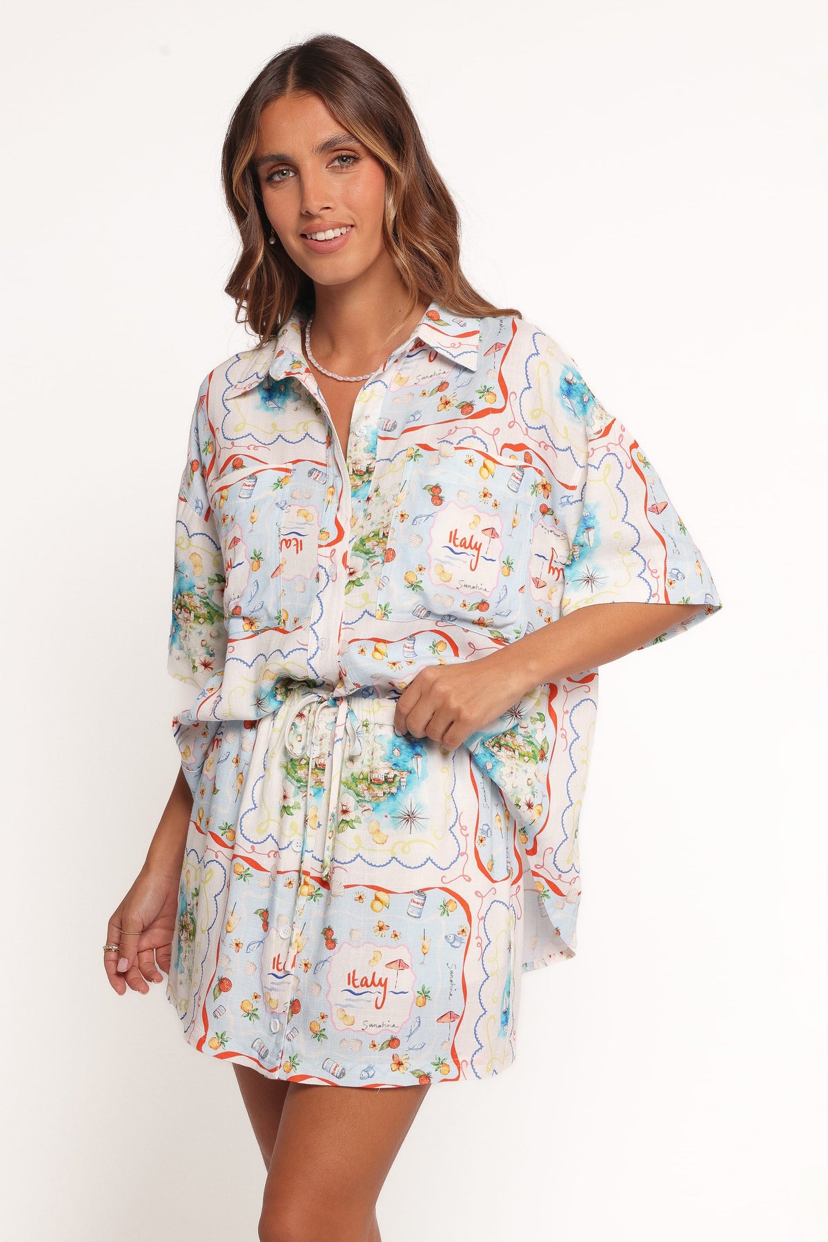 Abella Short Sleeve Shirt - Lucia