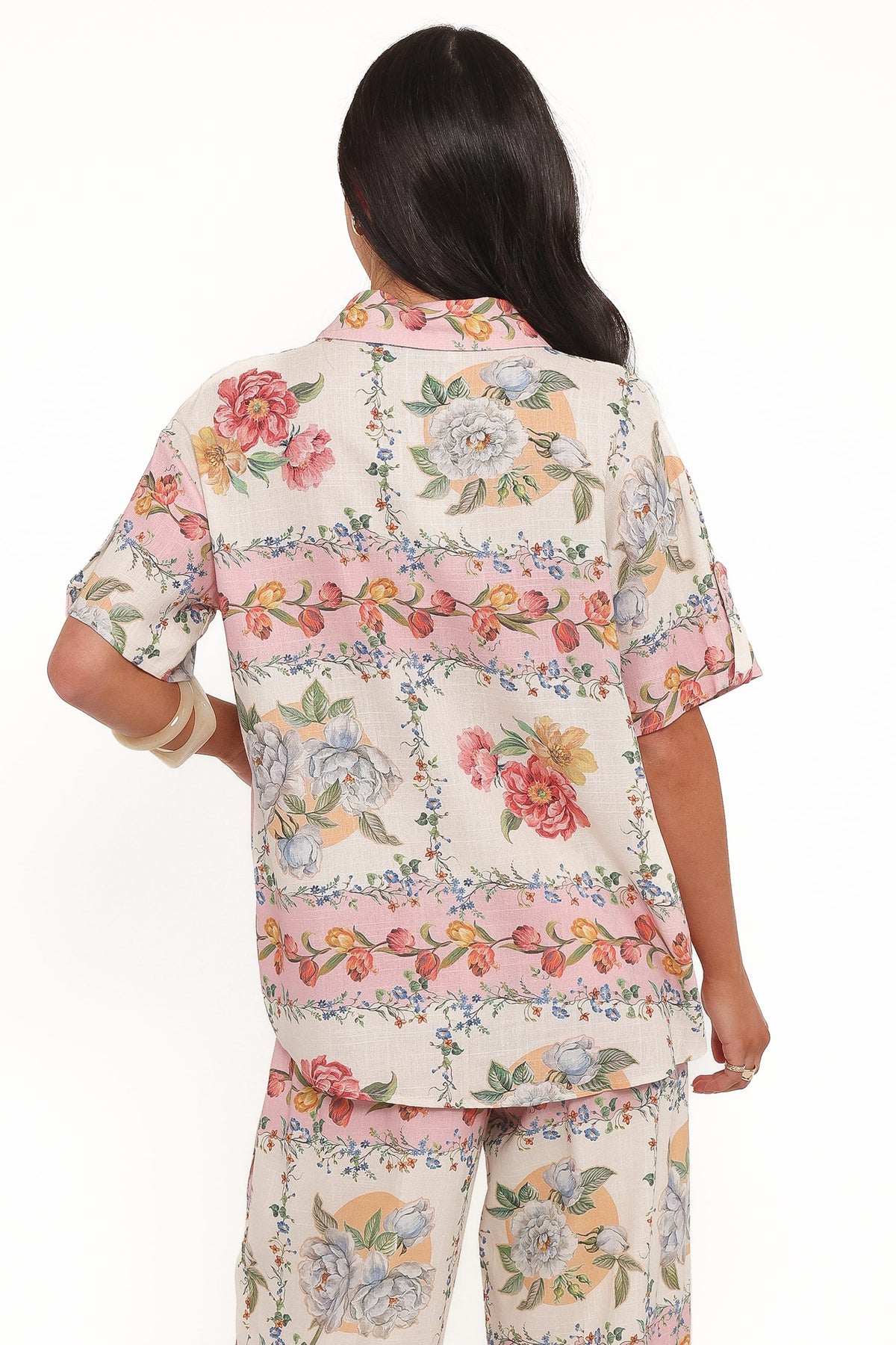 Cascais Shirt - Rose Tile