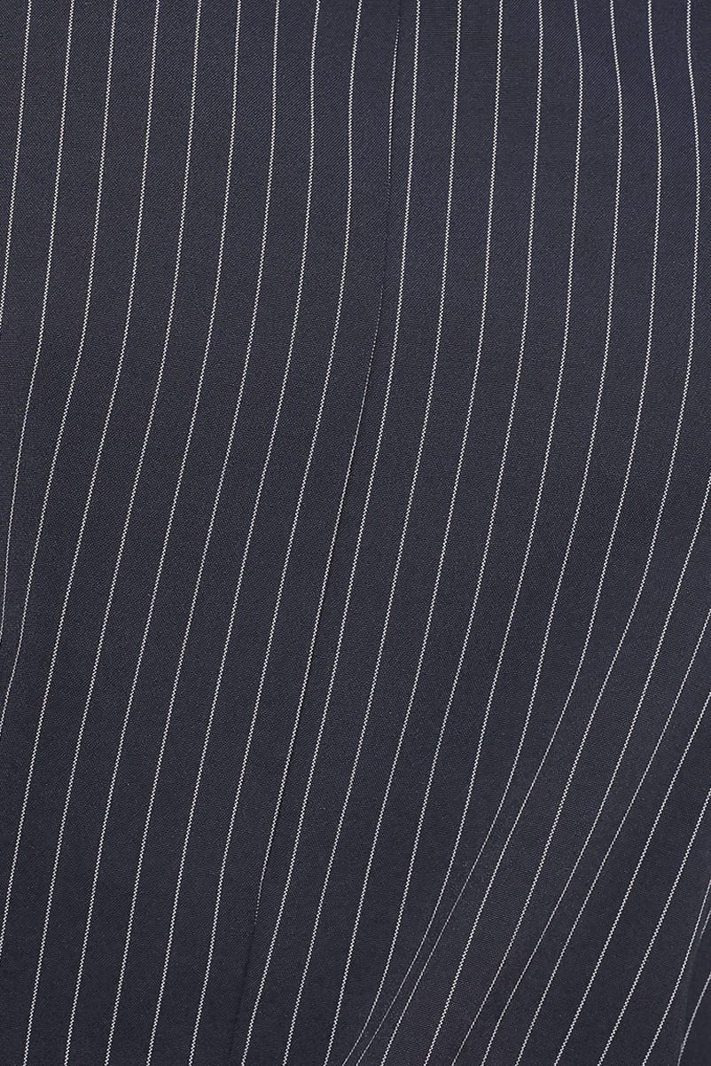Enda Top - Navy White Stripe