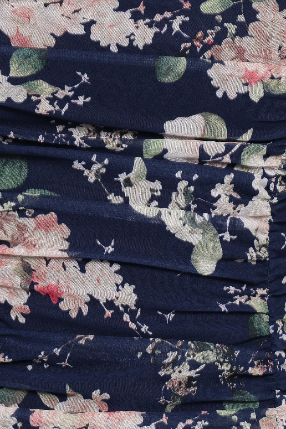 Maia Long Sleeve Top - Navy Floral