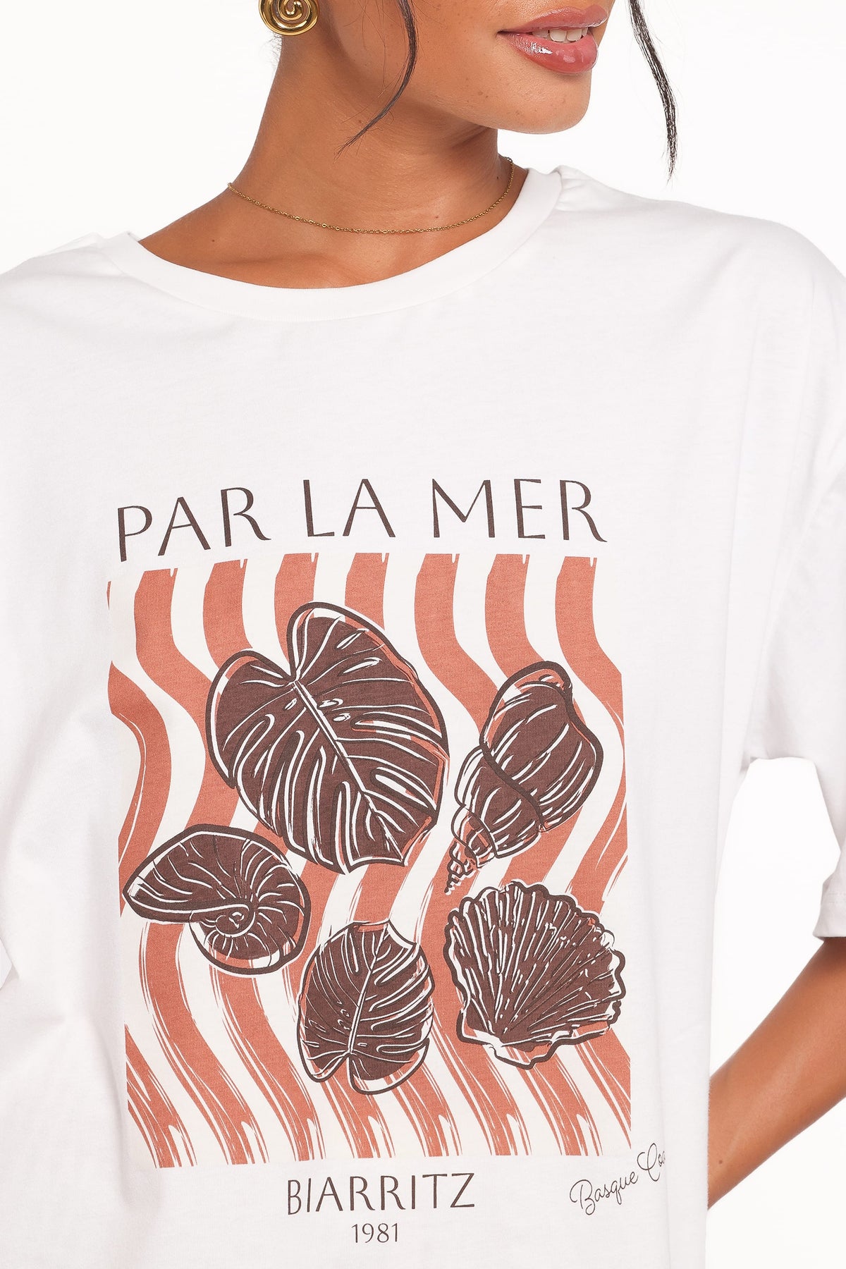 Par La Mer Tee - White