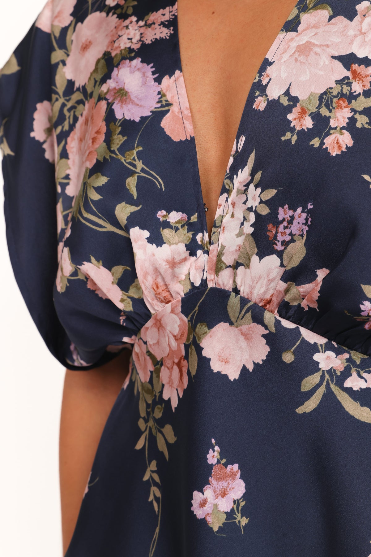 Ricki Top - Navy Floral