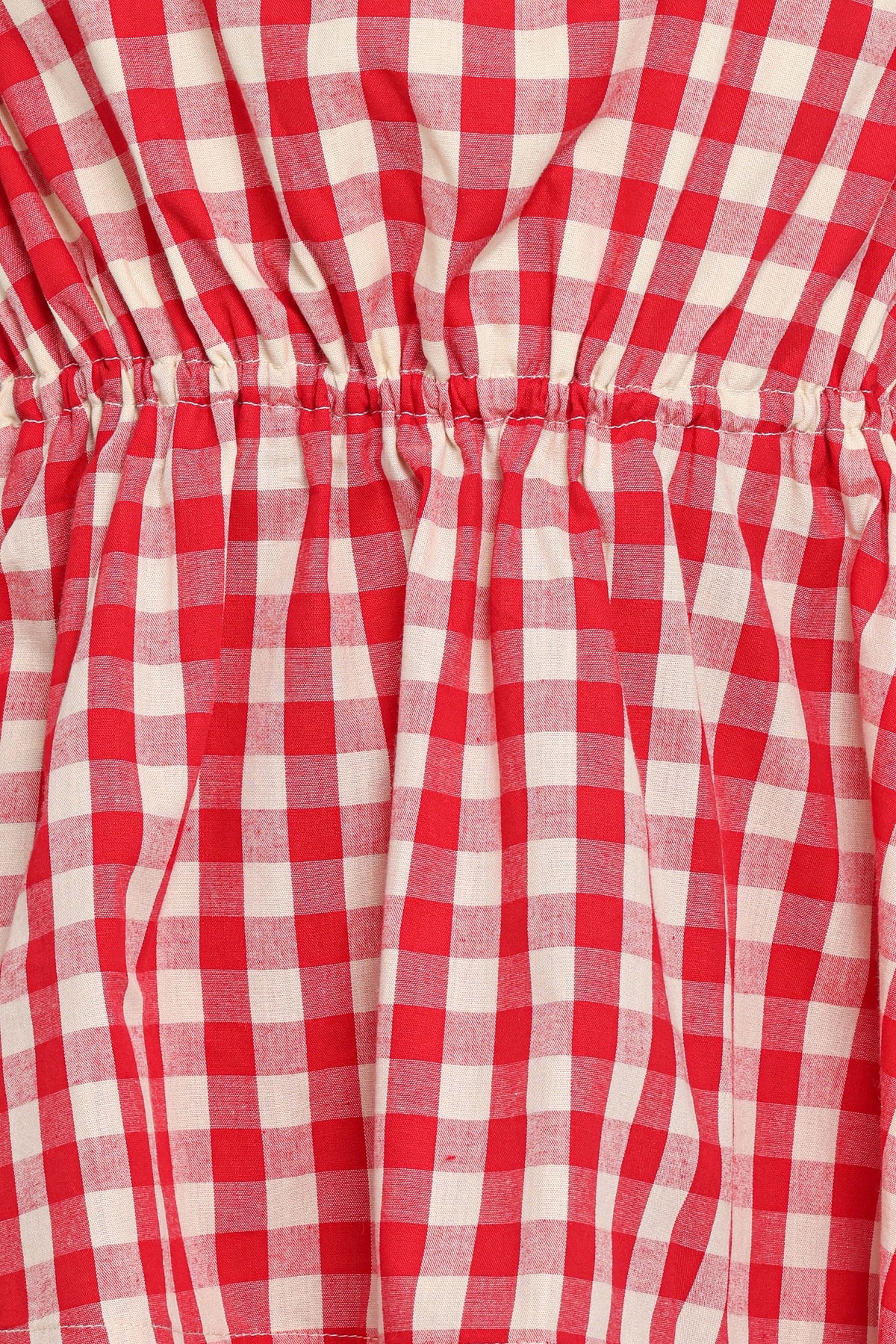 Rory Top - Red Gingham