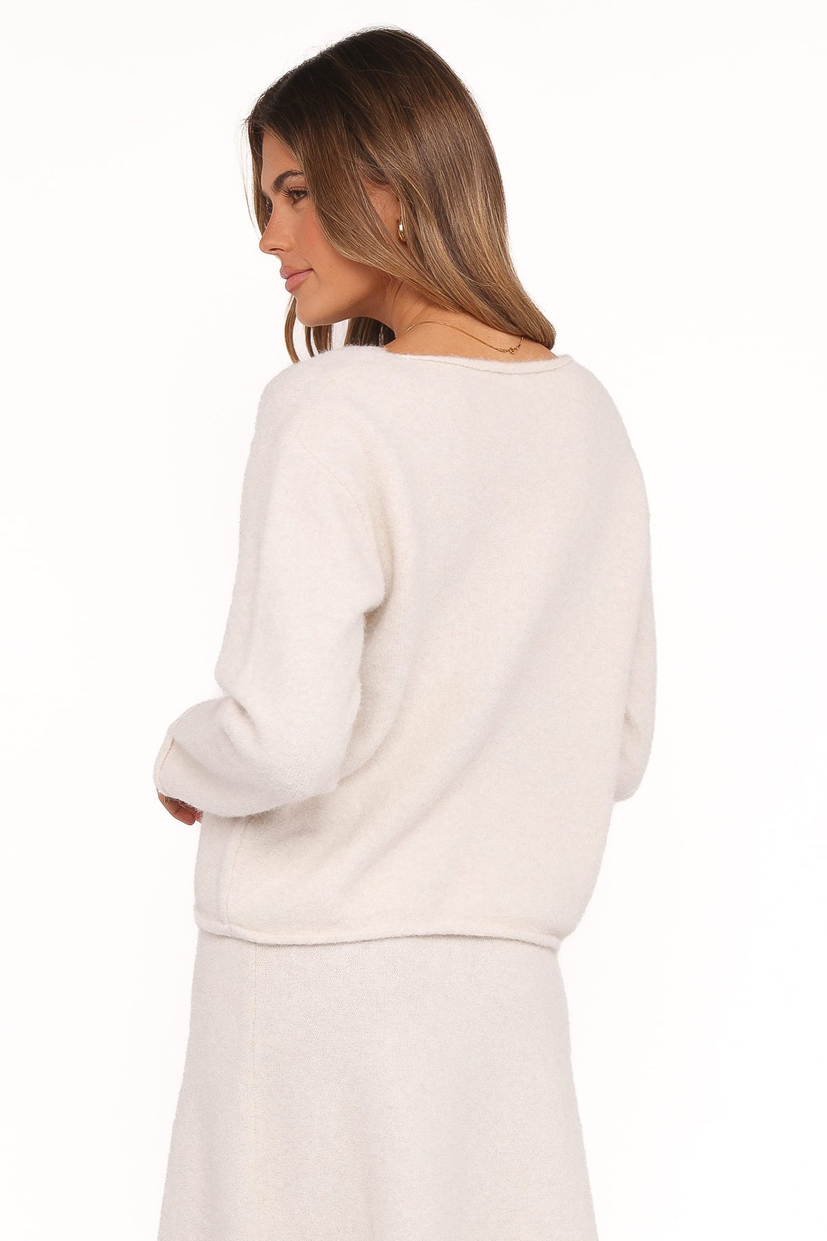 Willis Knitted Top - Cream